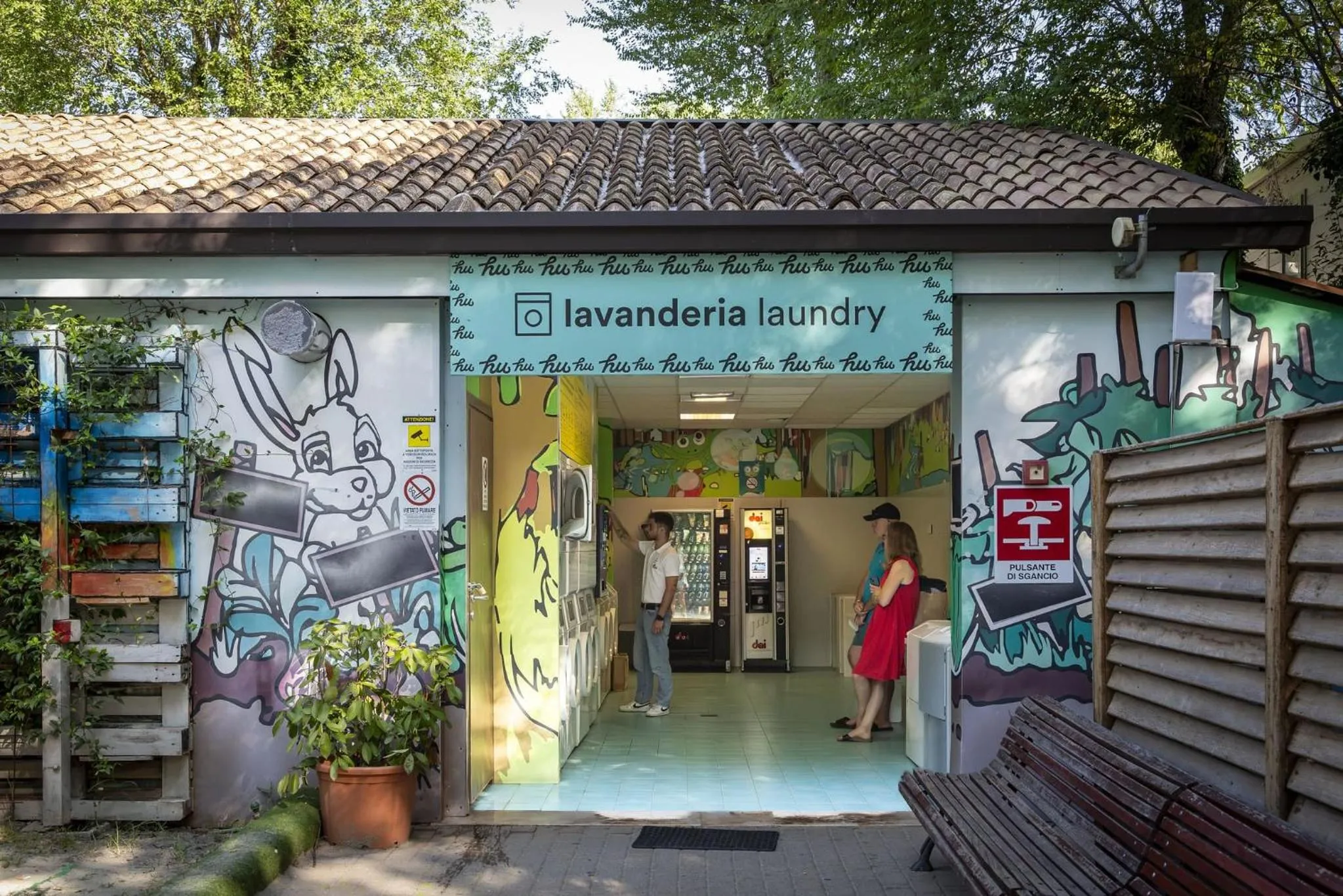 laundry in Hotel La Diga Altomincio