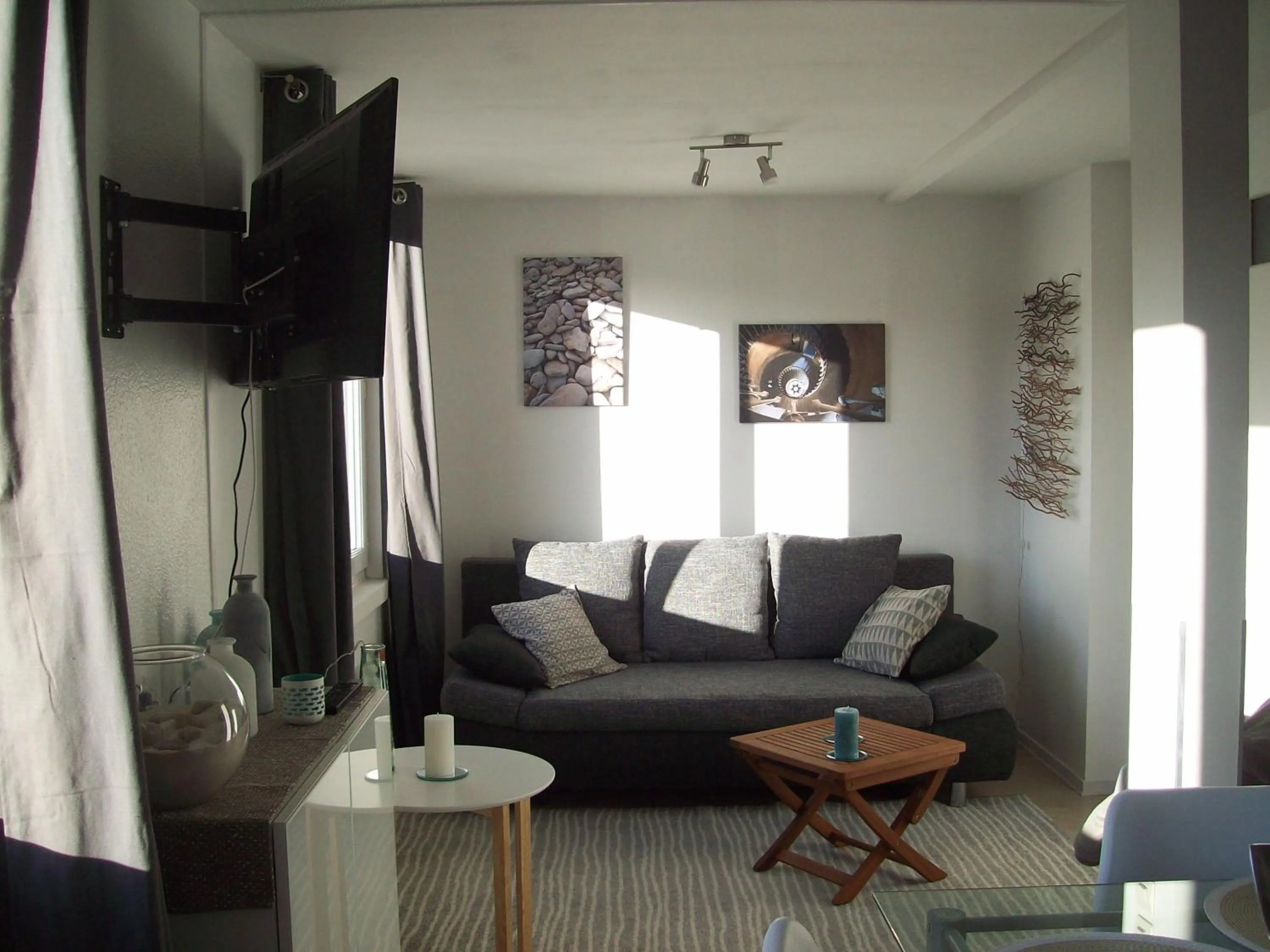 Living room in Appartements Les remparts d'Alienor