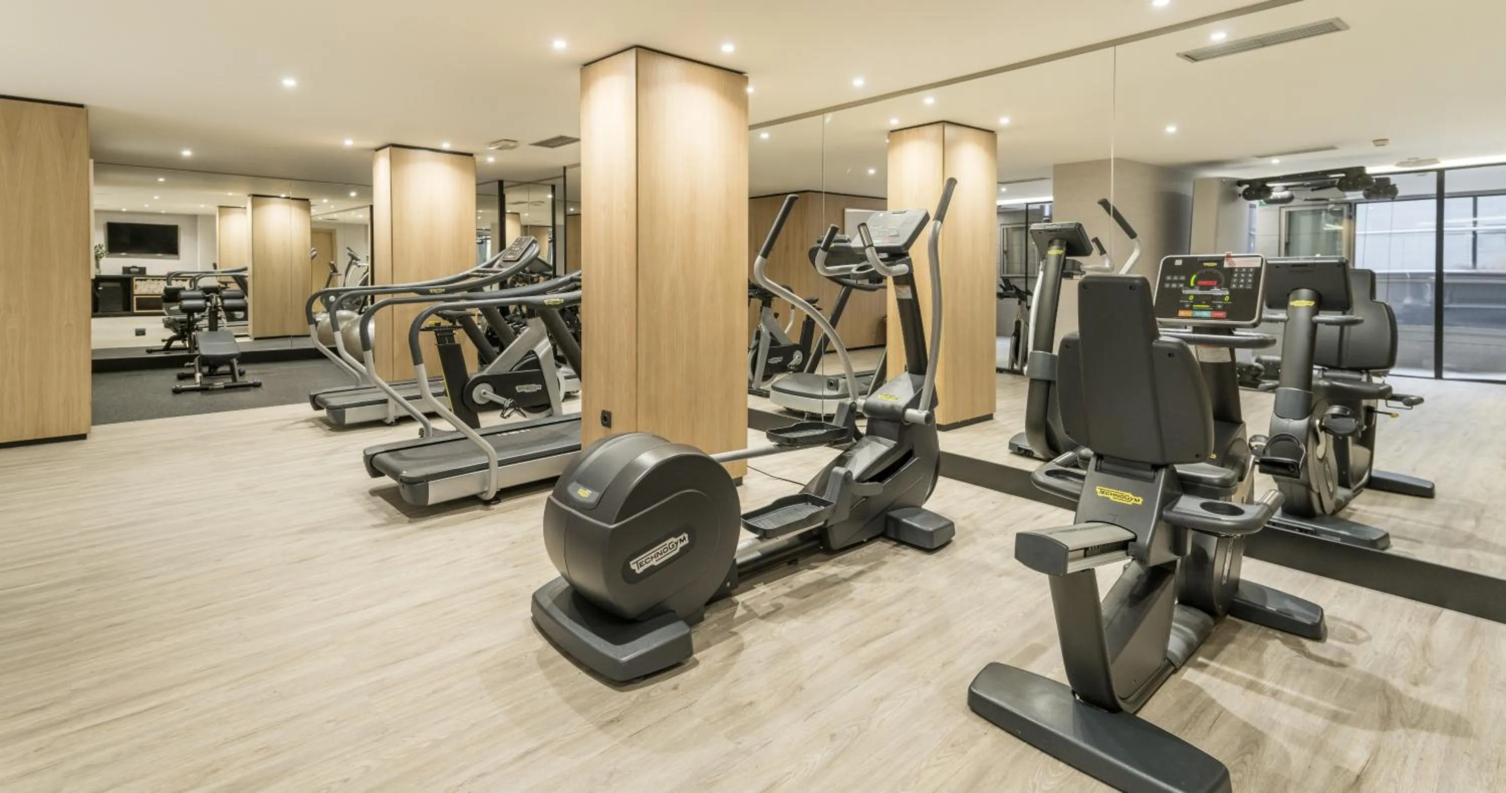 Fitness centre/facilities in Ilunion Málaga