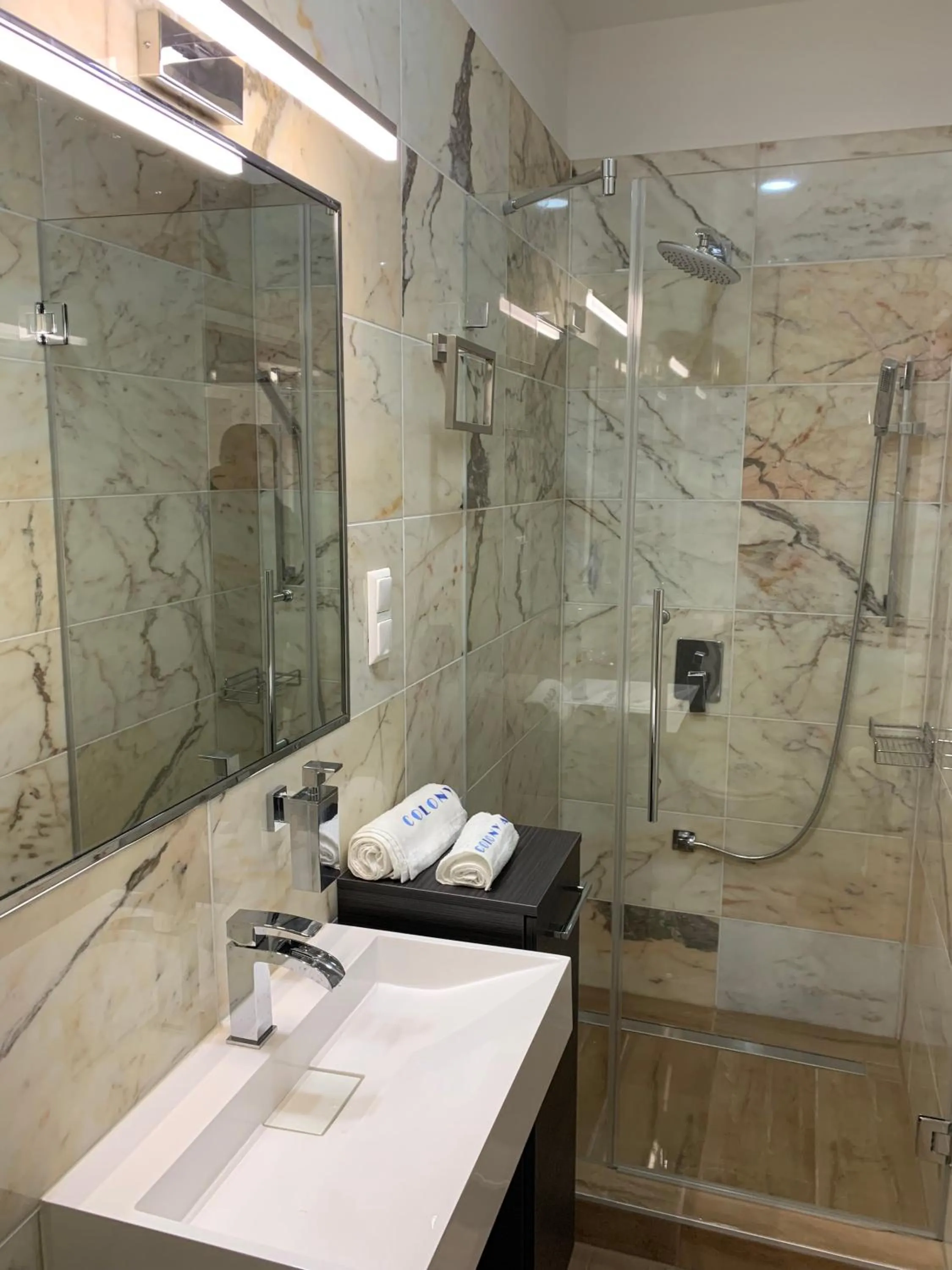 Shower in Colony Apartments