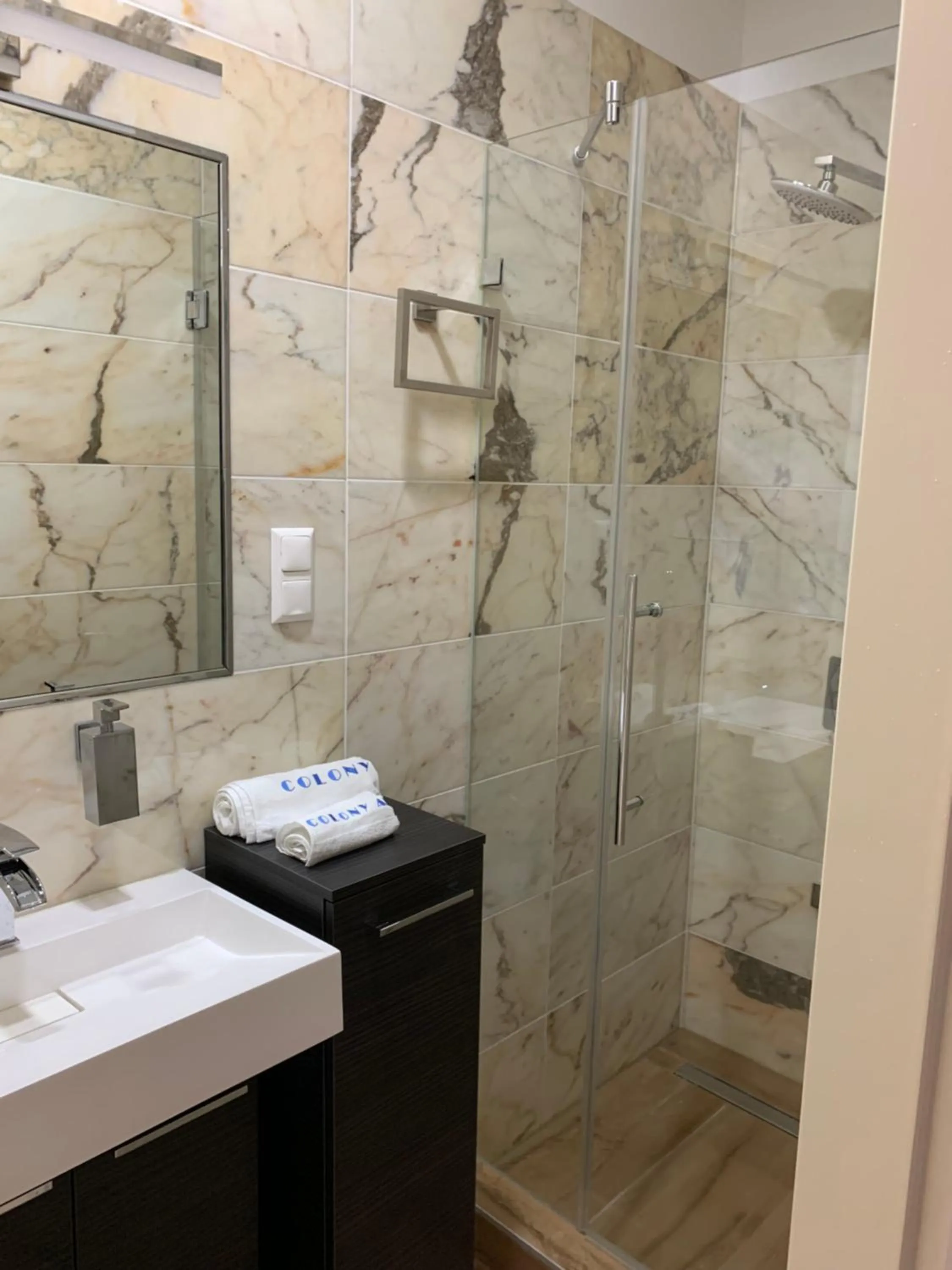 Bathroom in Colony Apartments