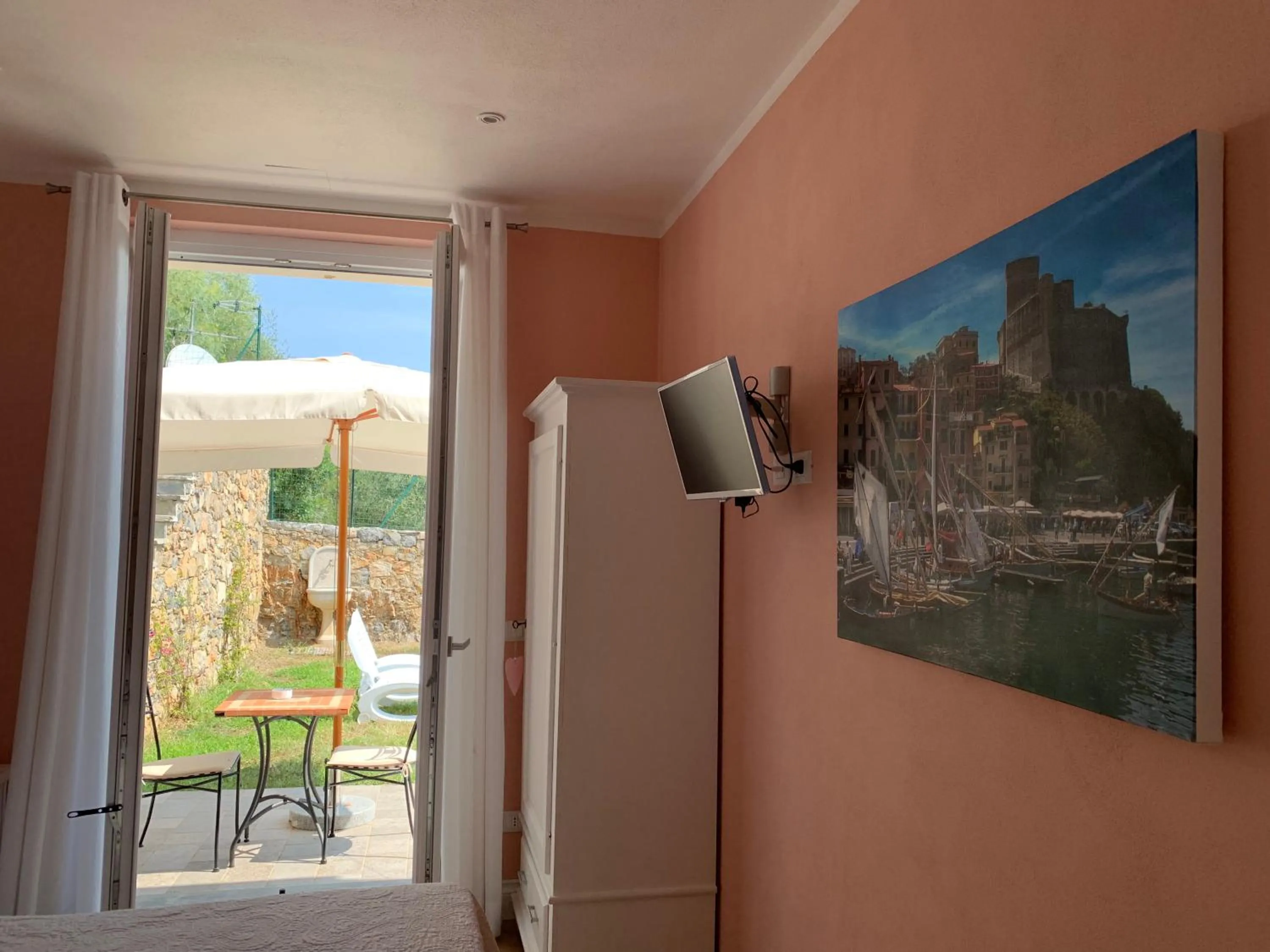 Balcony/Terrace in Agriturismo La Pietra 1 e La Pietra 2