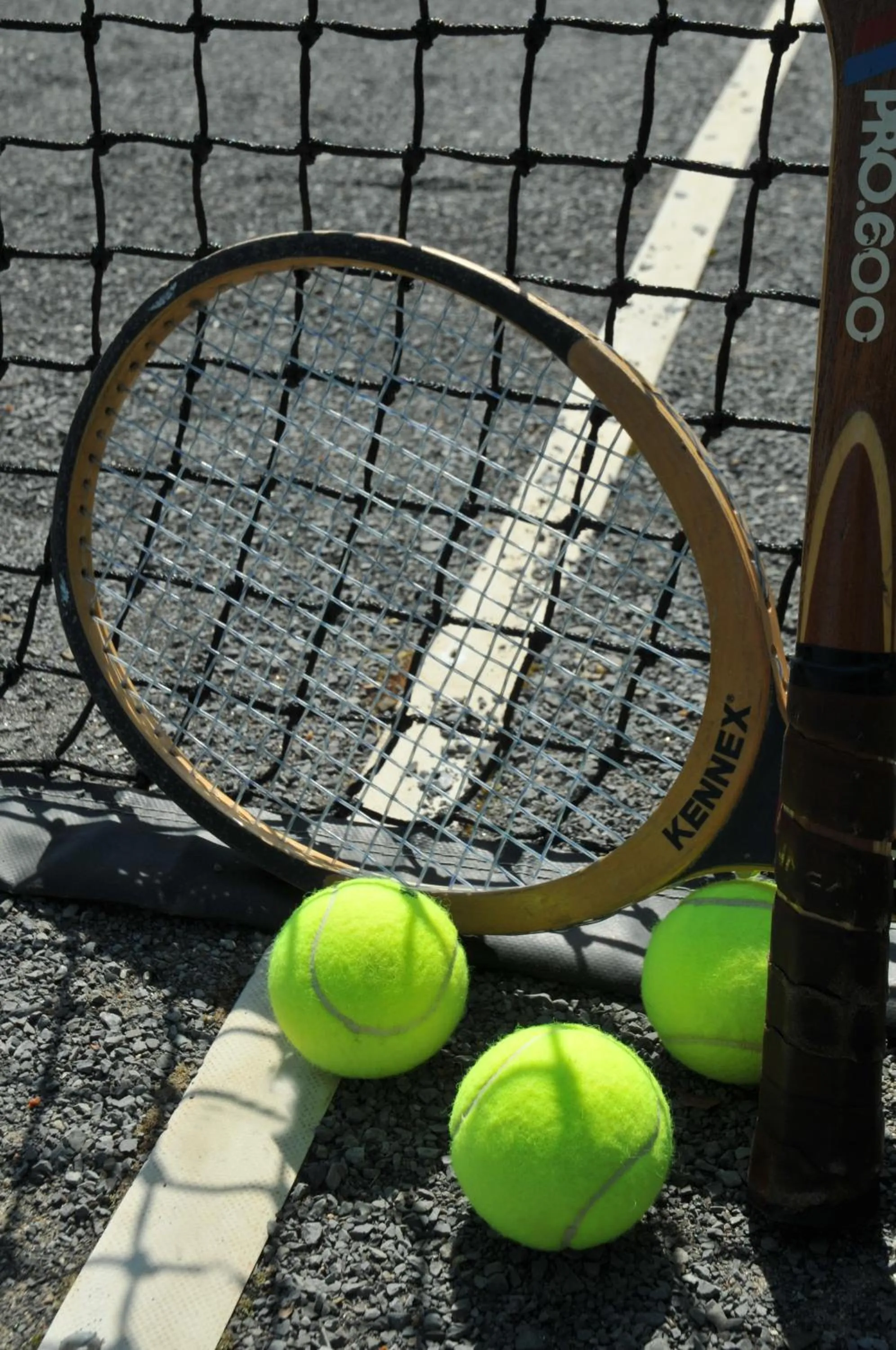 Tennis court in Auberge Beausejour