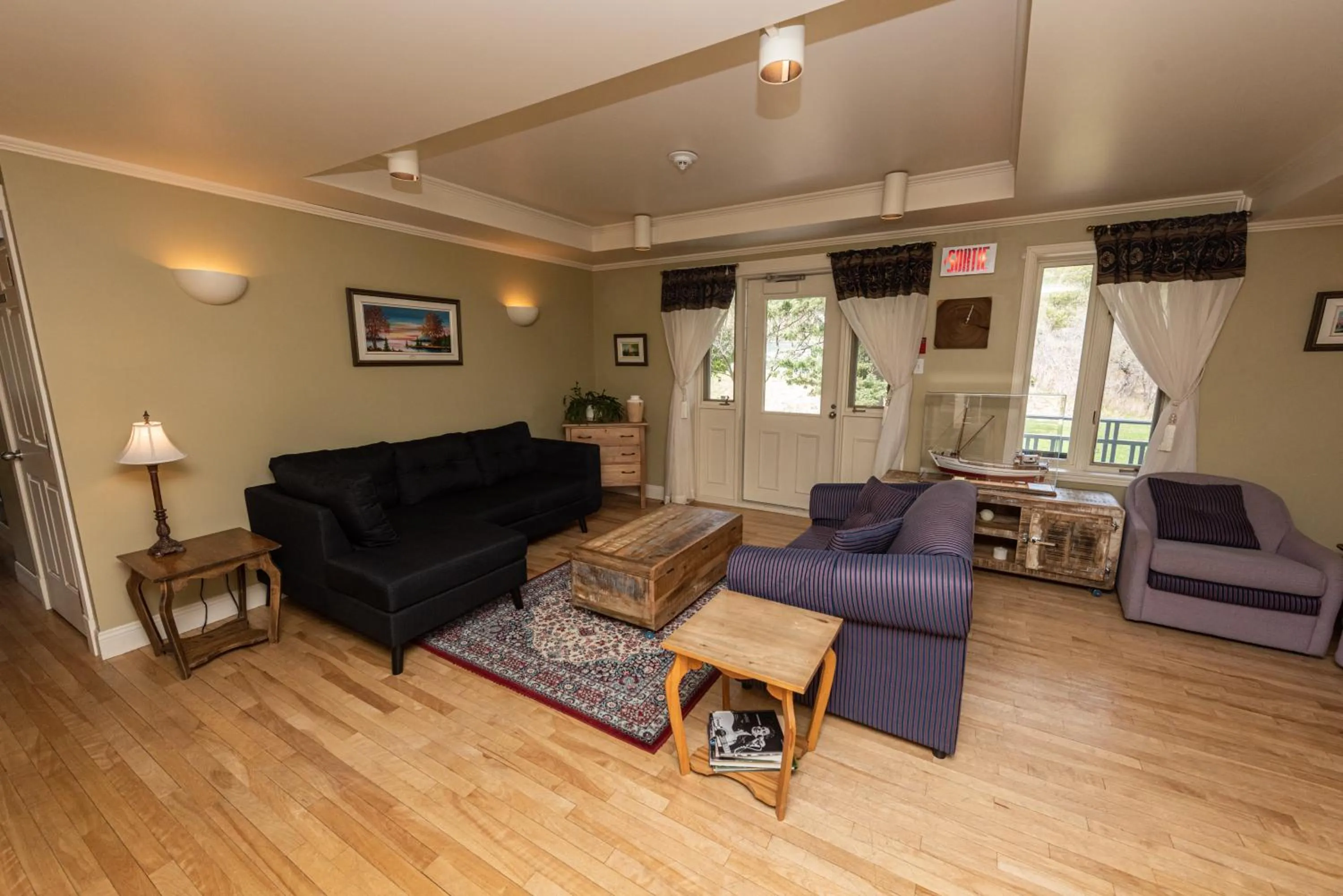 Living room in Auberge Beausejour