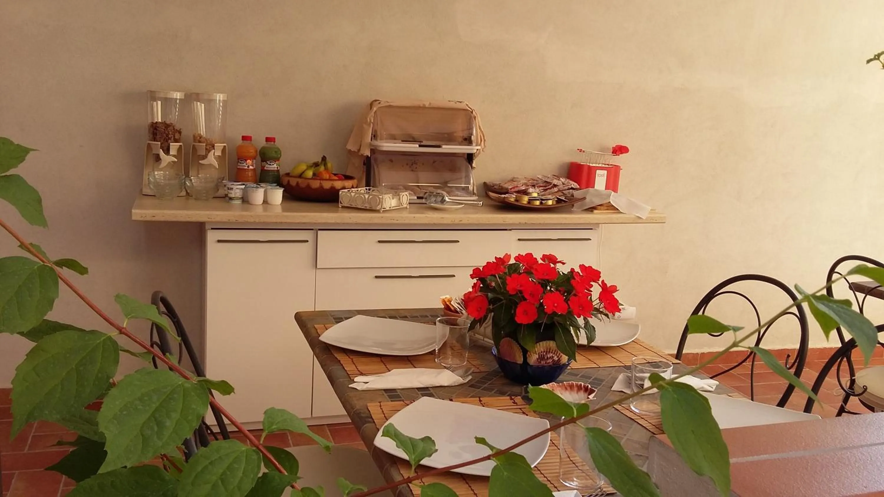 Italian breakfast in Donna Rosa Accommodation