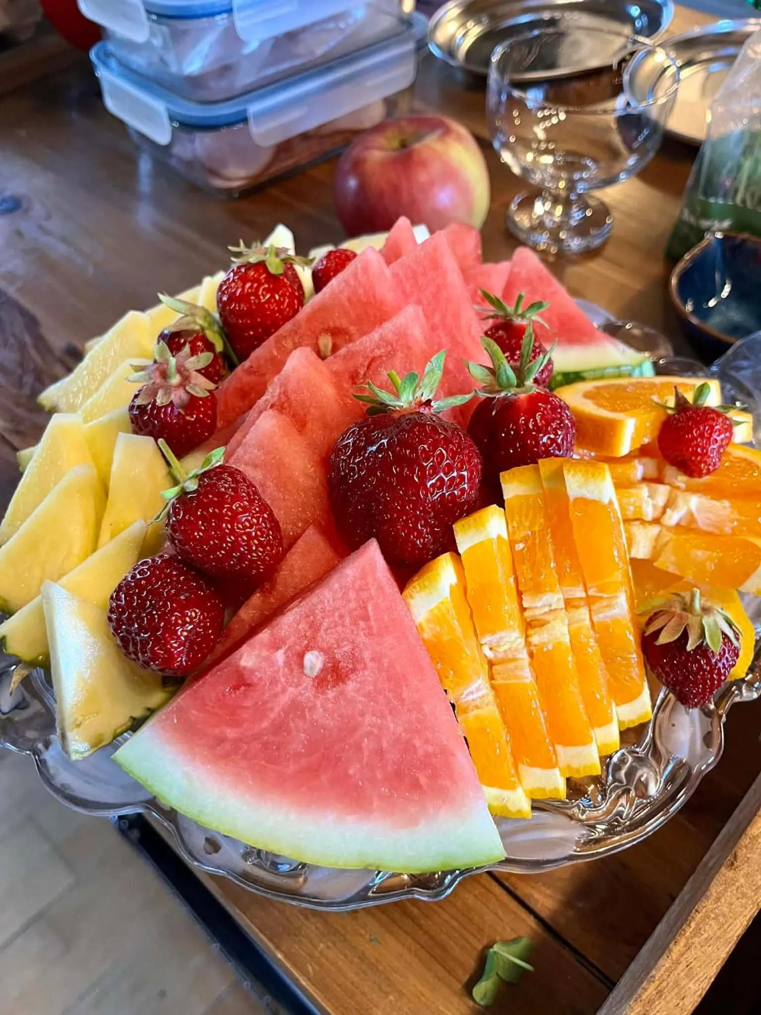 Breakfast in Mellby Atelier på Österlen