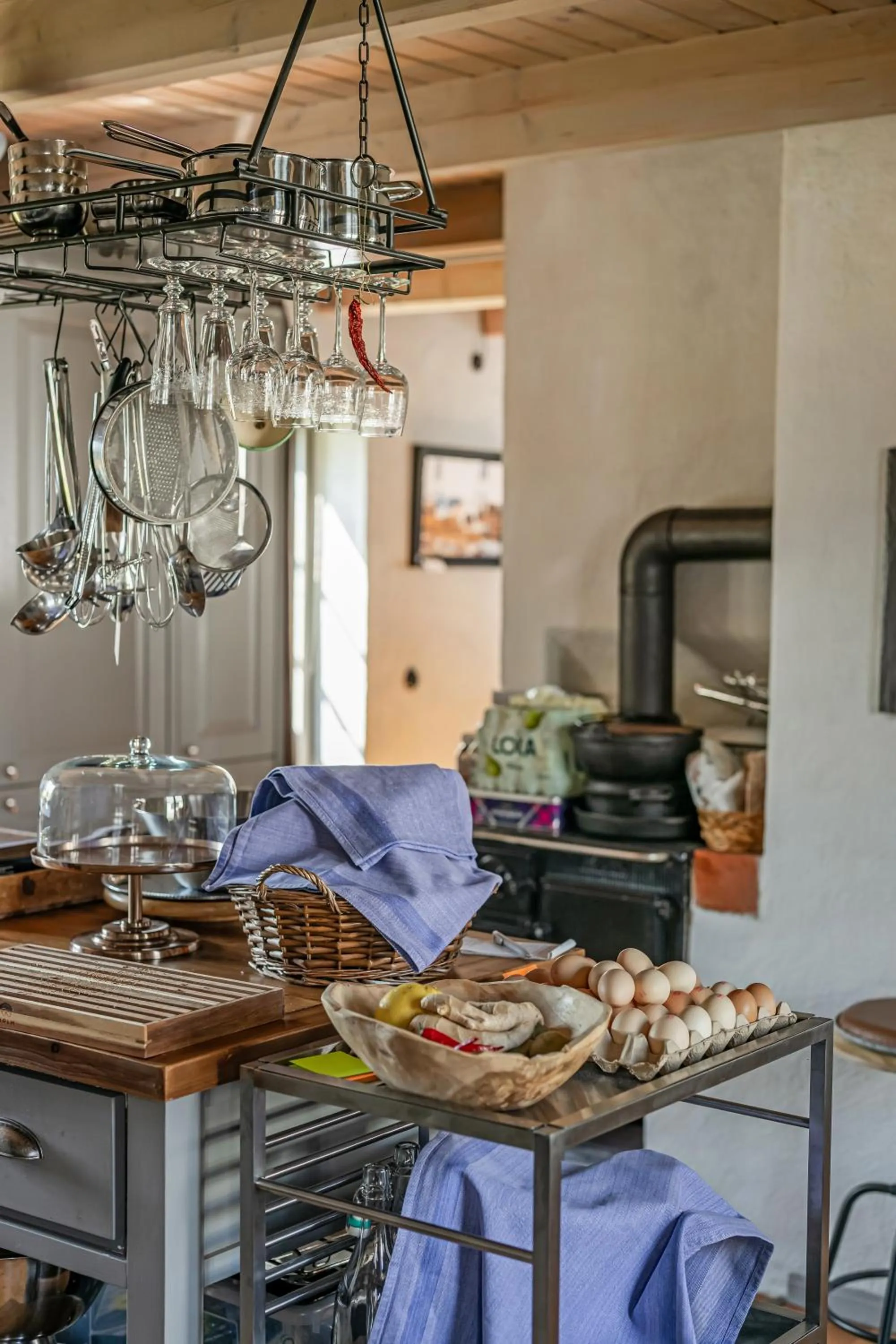 kitchen in Mellby Atelier på Österlen