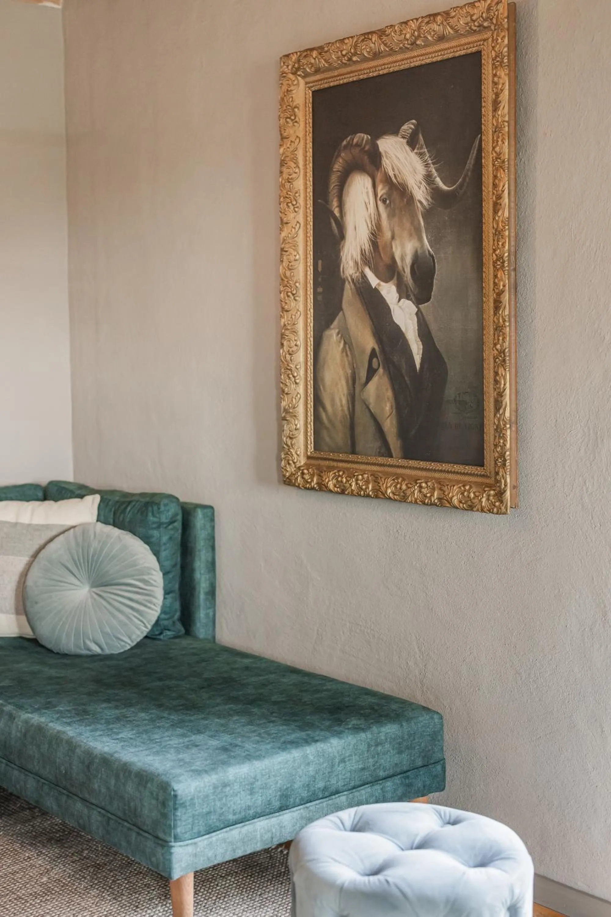 Seating area in Mellby Atelier på Österlen