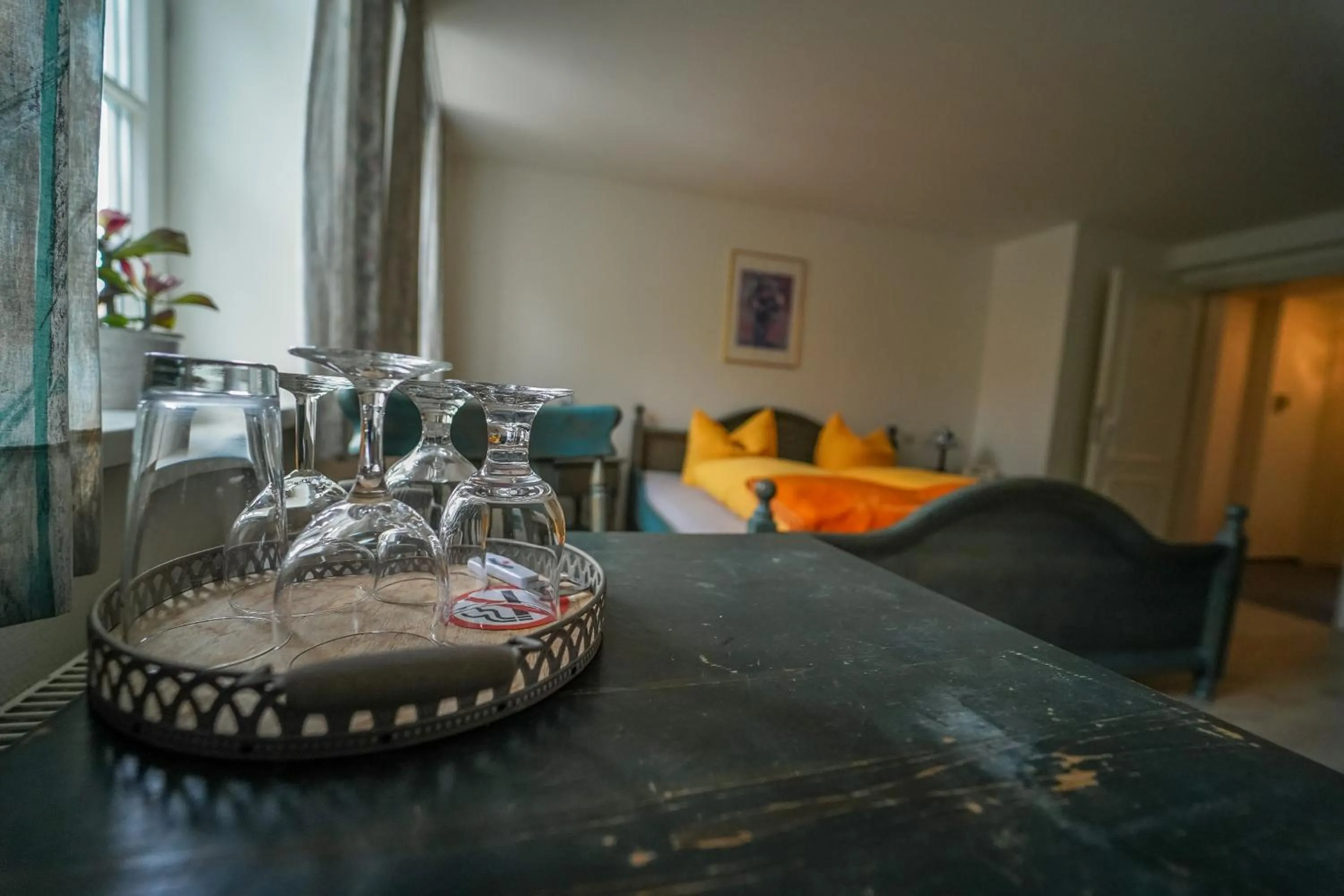 Decorative detail in Hotel Celler Auszeit