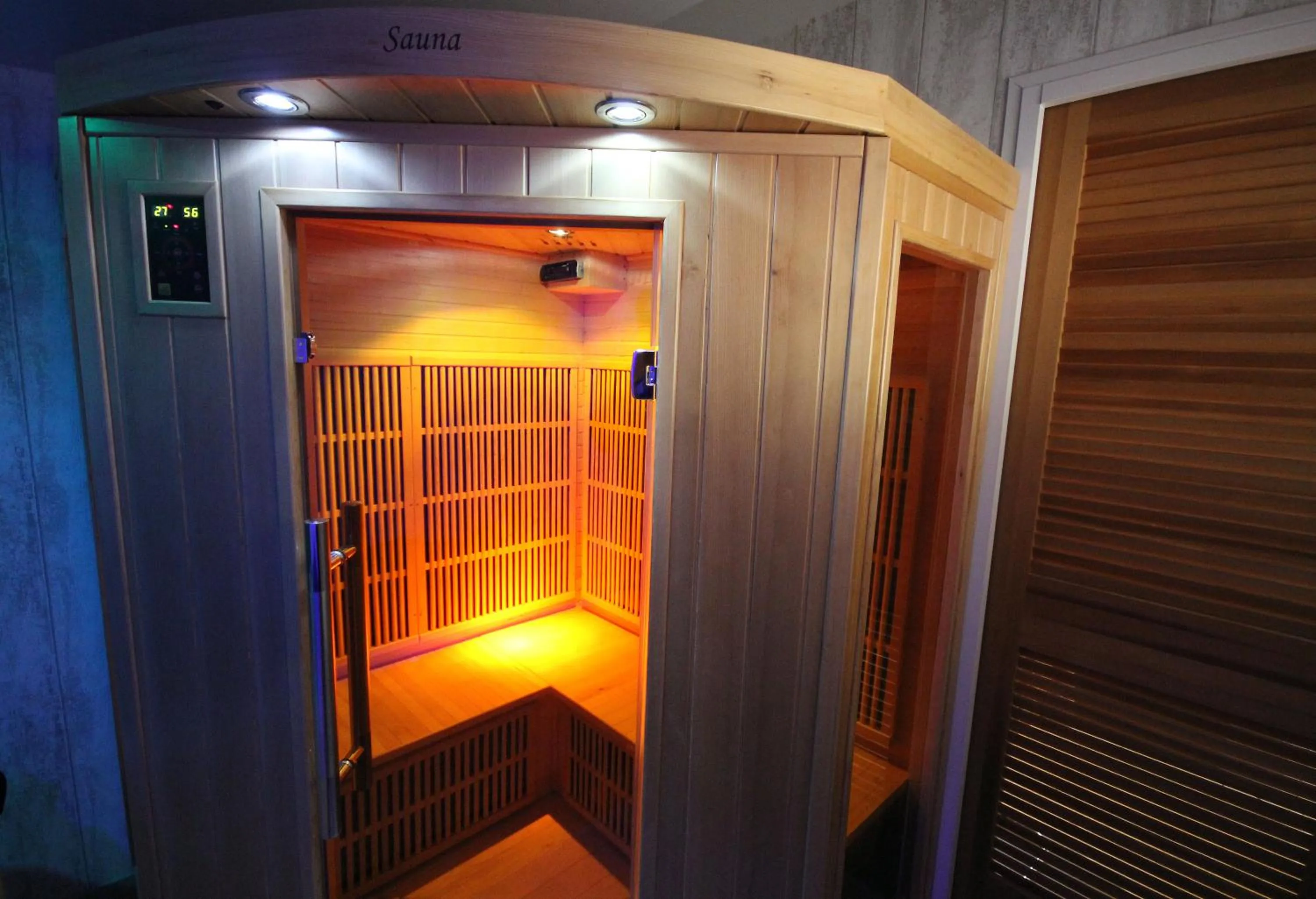Sauna in Domaine De Moresville