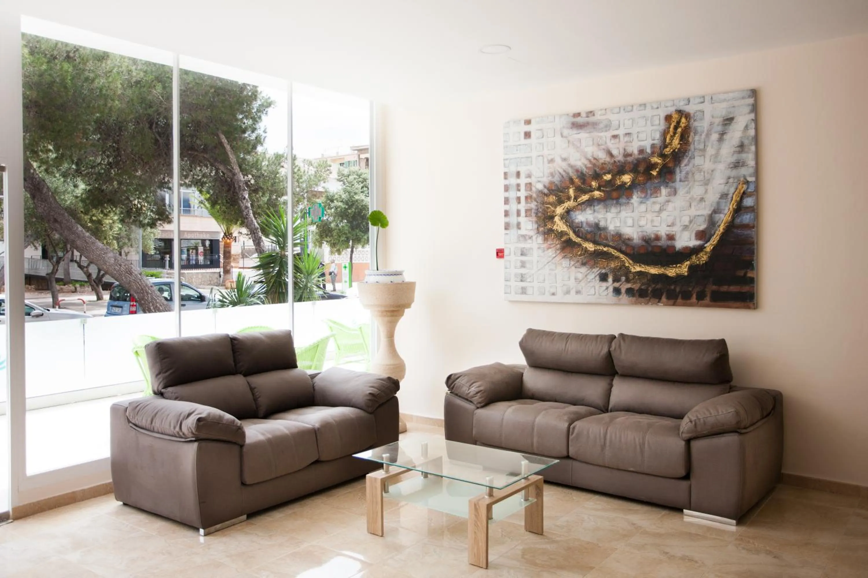 Lobby or reception in Hotel Cassandra