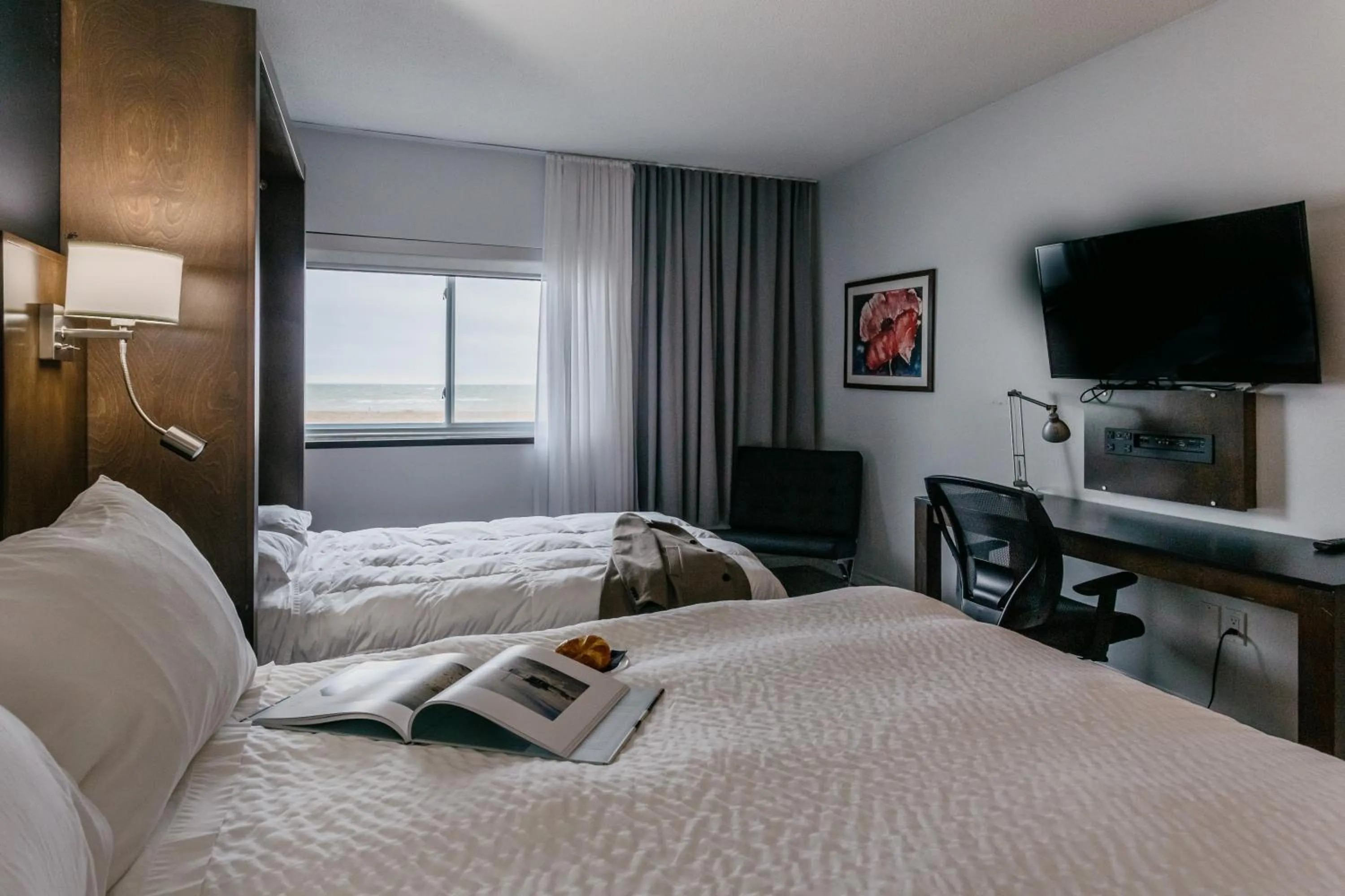 Photo of the whole room, Bed in Riotel Matane