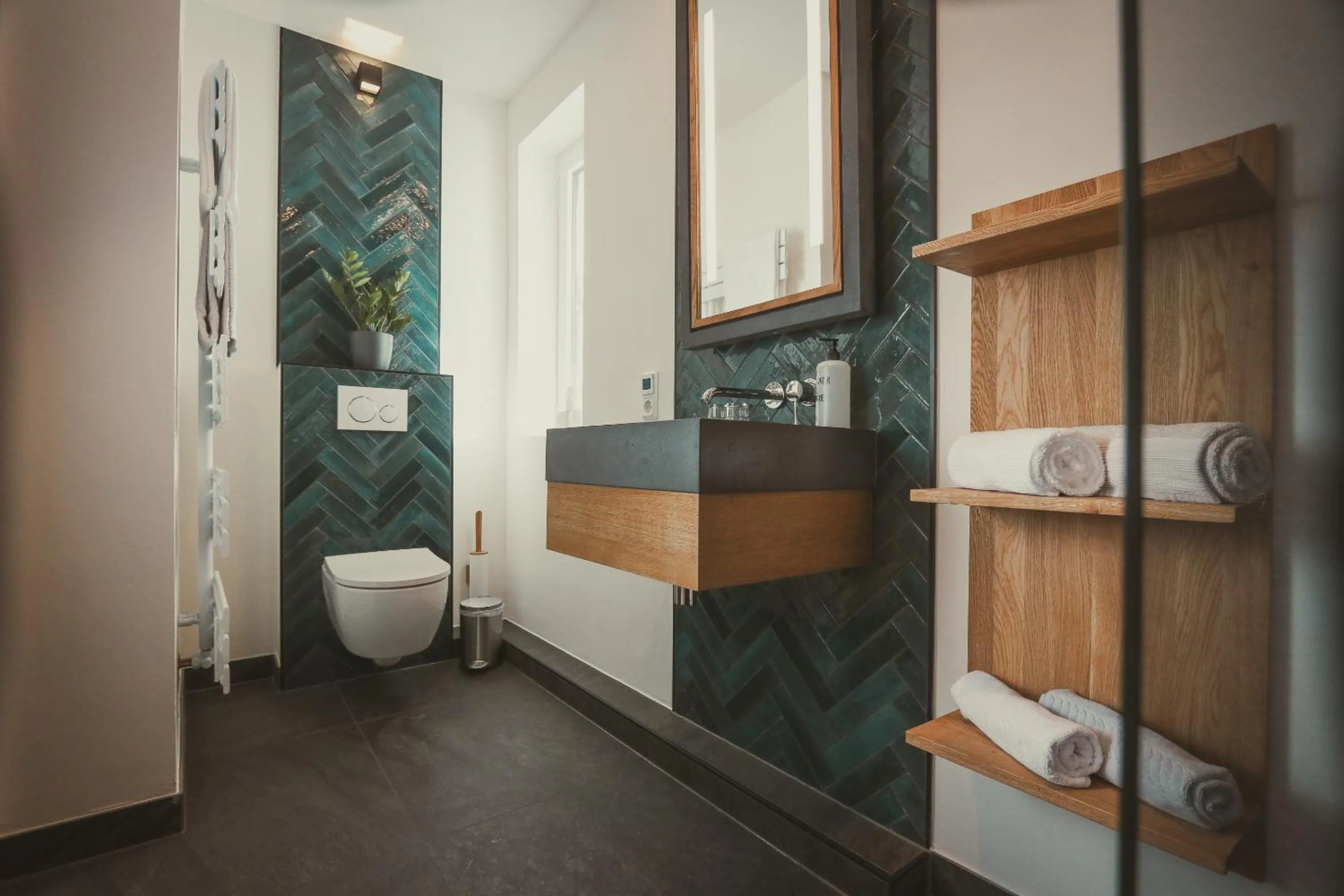 Bathroom in Harz BnB Werkmeister