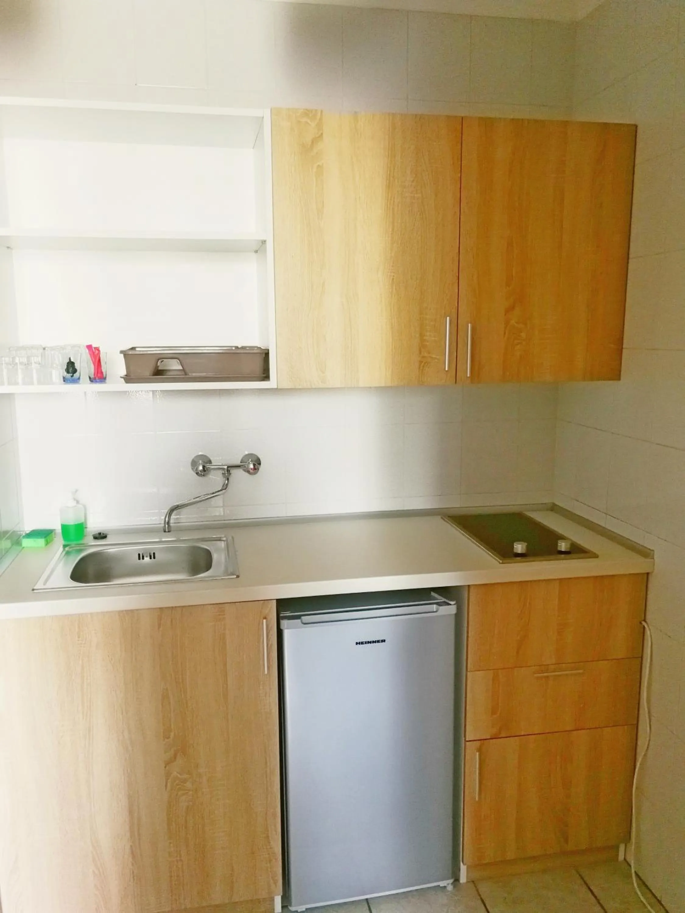Kitchen or kitchenette in Rubin Apartman