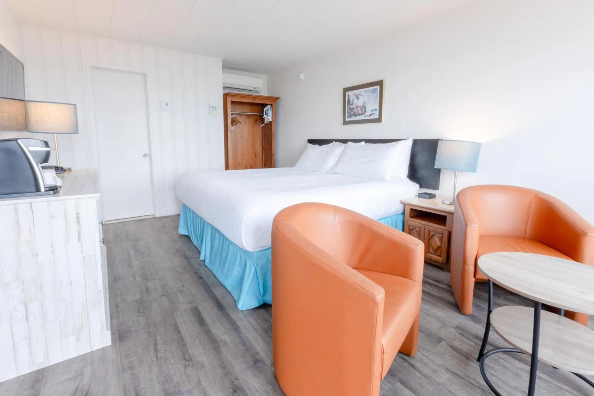 Bedroom, Bed in Riotel Perce