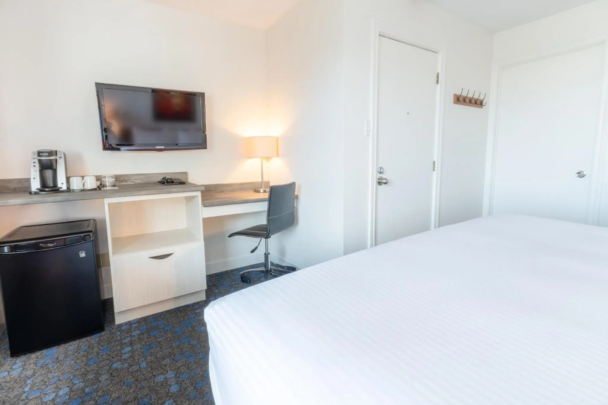 Bedroom, Bed in Riotel Perce