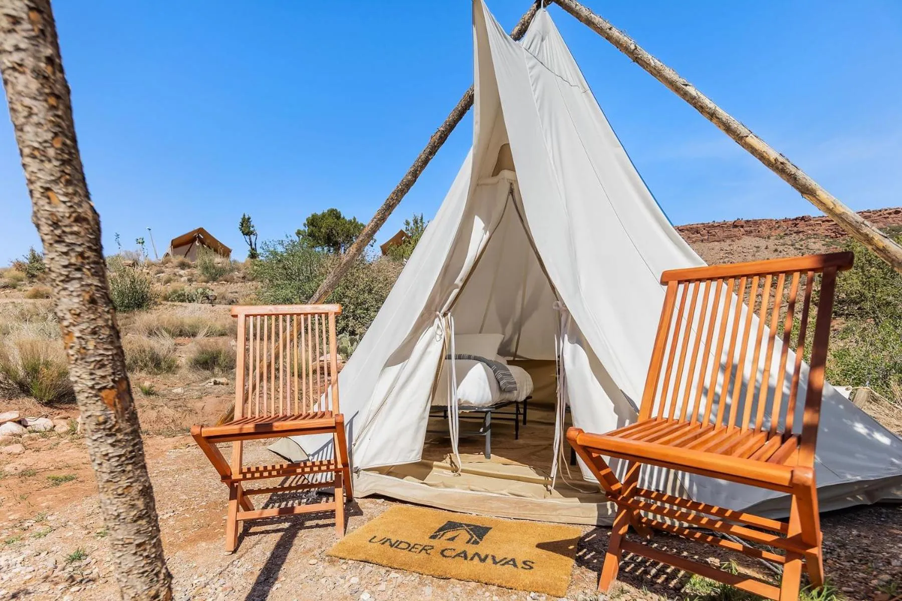 Property building in Under Canvas Zion
