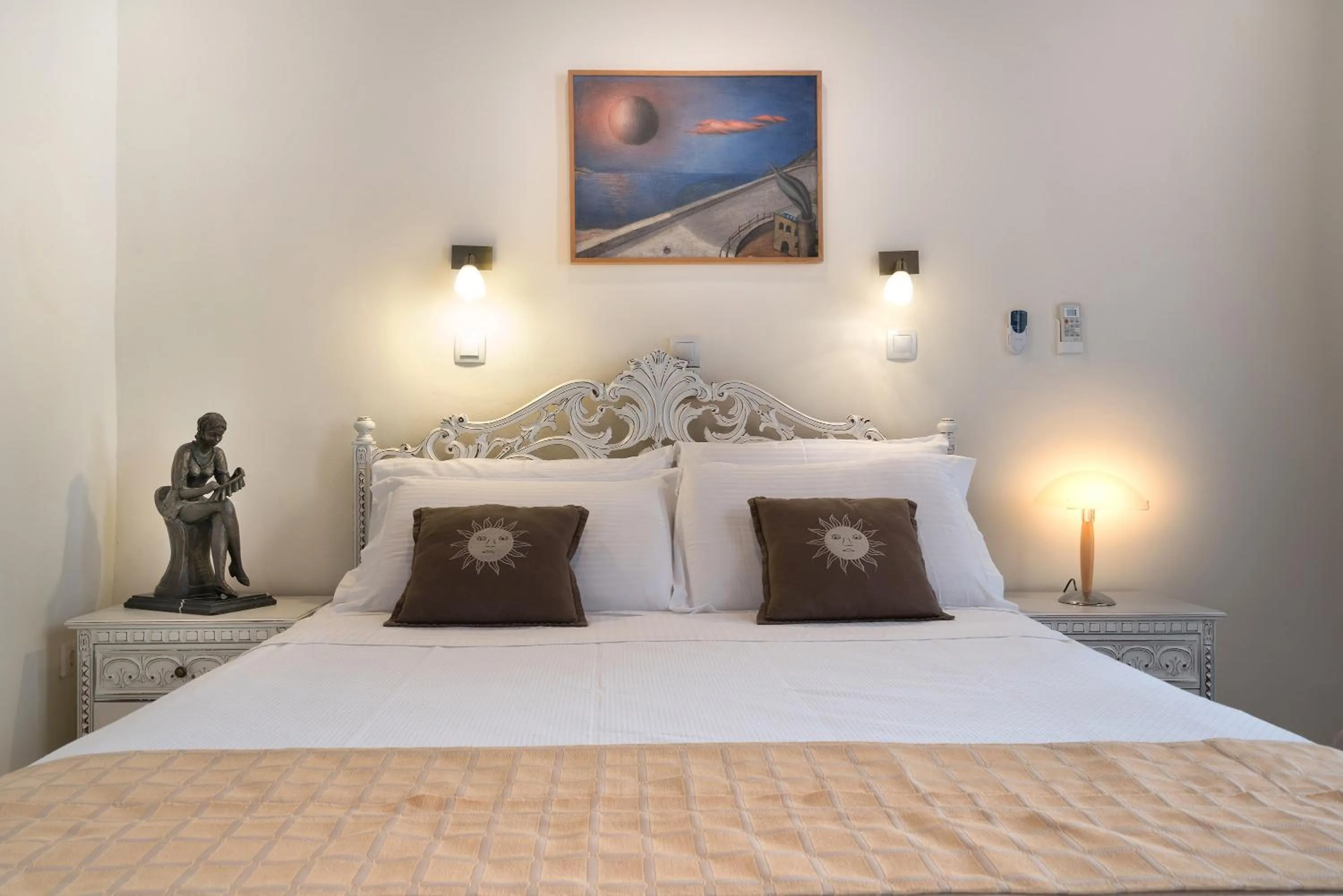 Bed in Hamam Oriental Suites