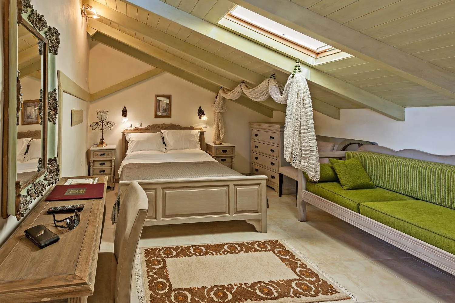 Bed in Hamam Oriental Suites