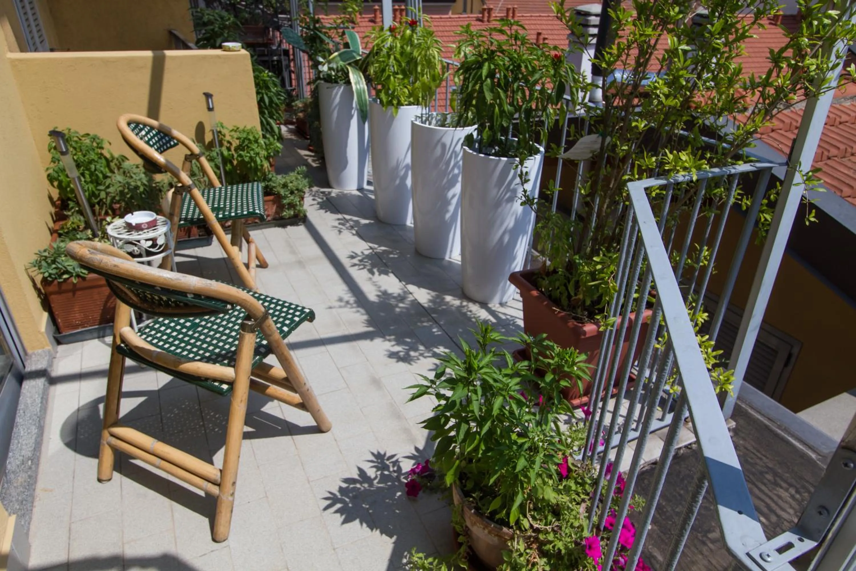 Balcony/Terrace in B&B Antico Cortile