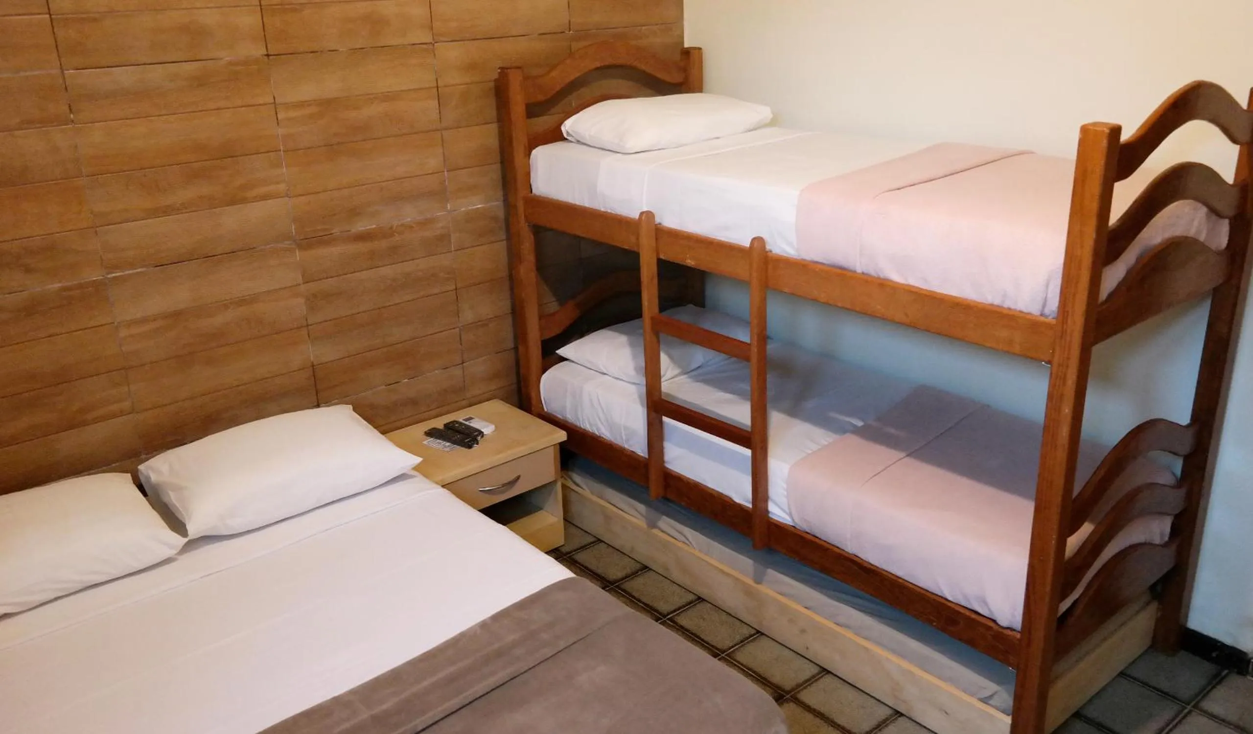 Bed in Pousada Casa Grande