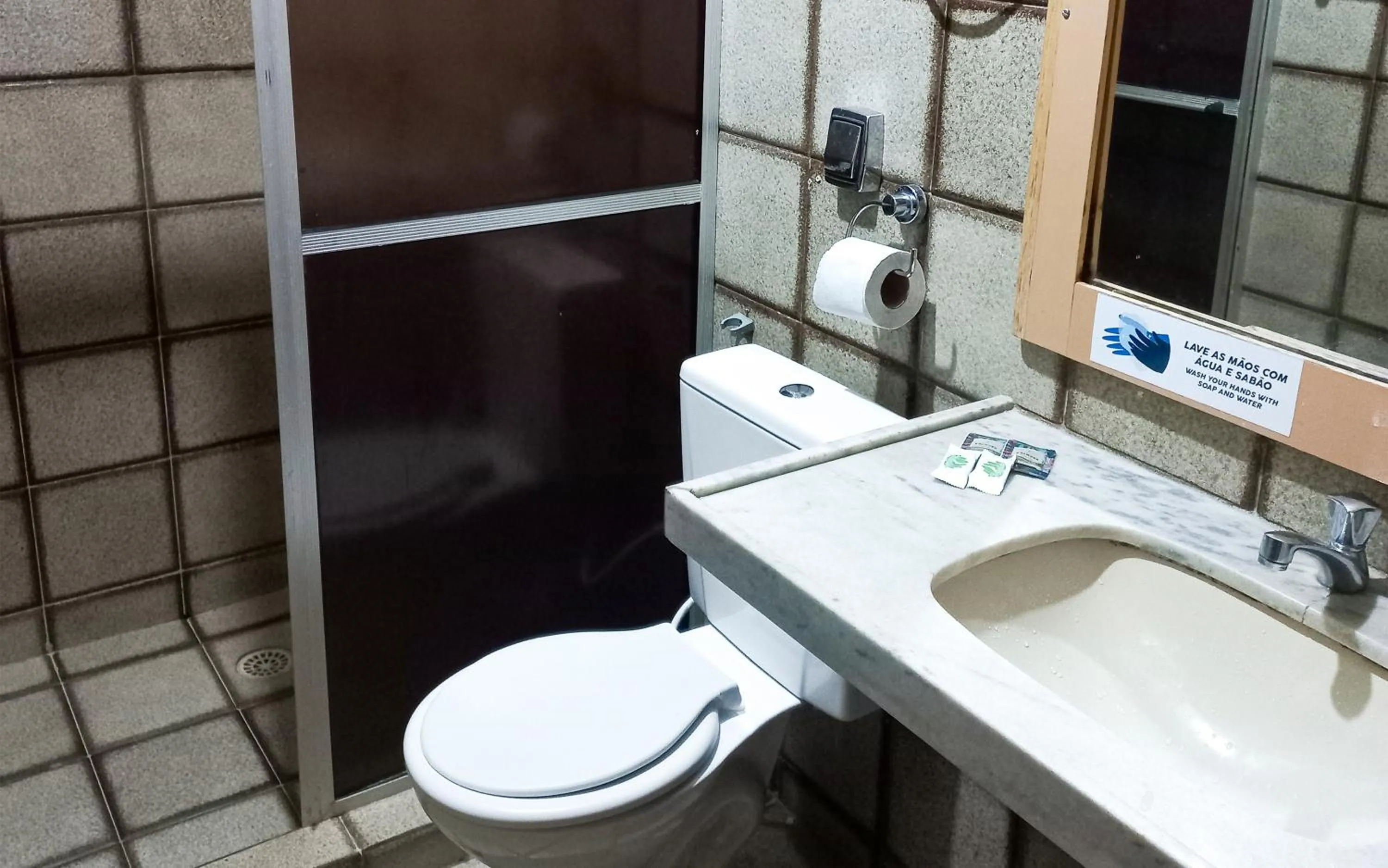 Bathroom in Pousada Casa Grande