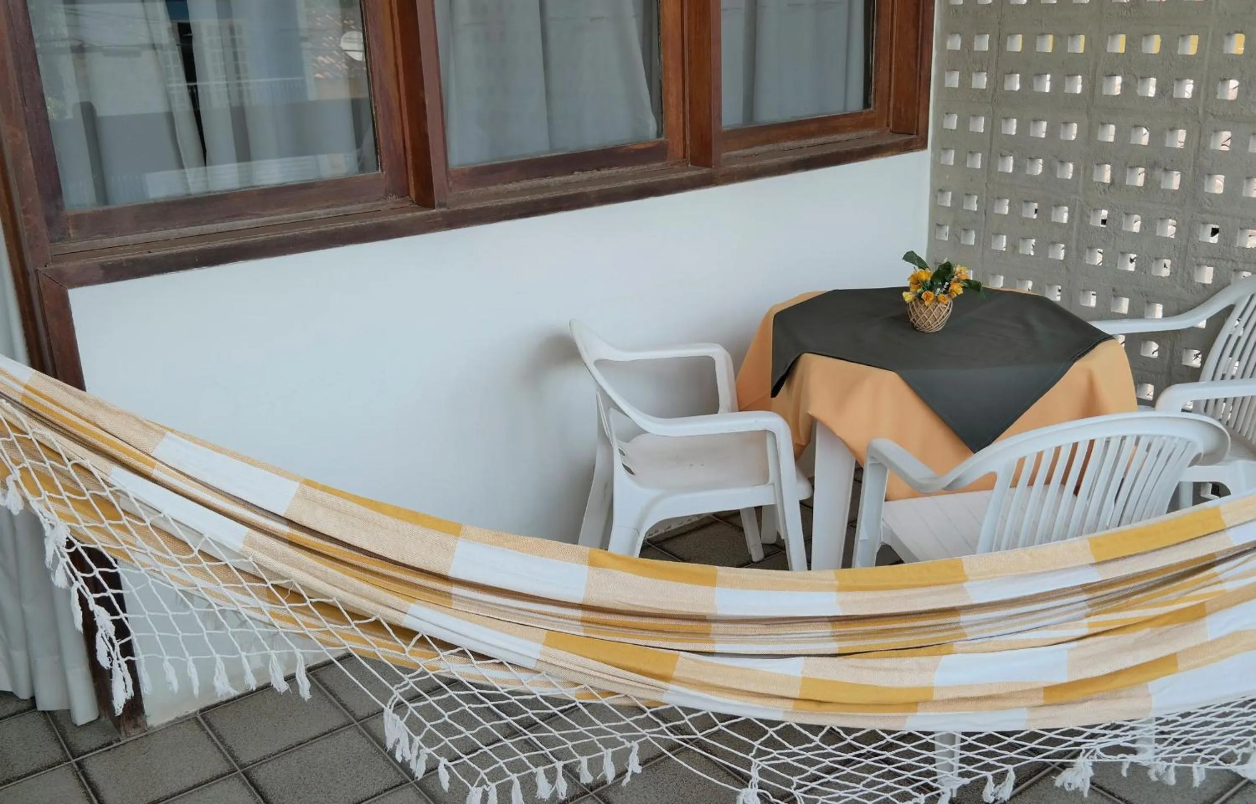 Balcony/Terrace in Pousada Casa Grande