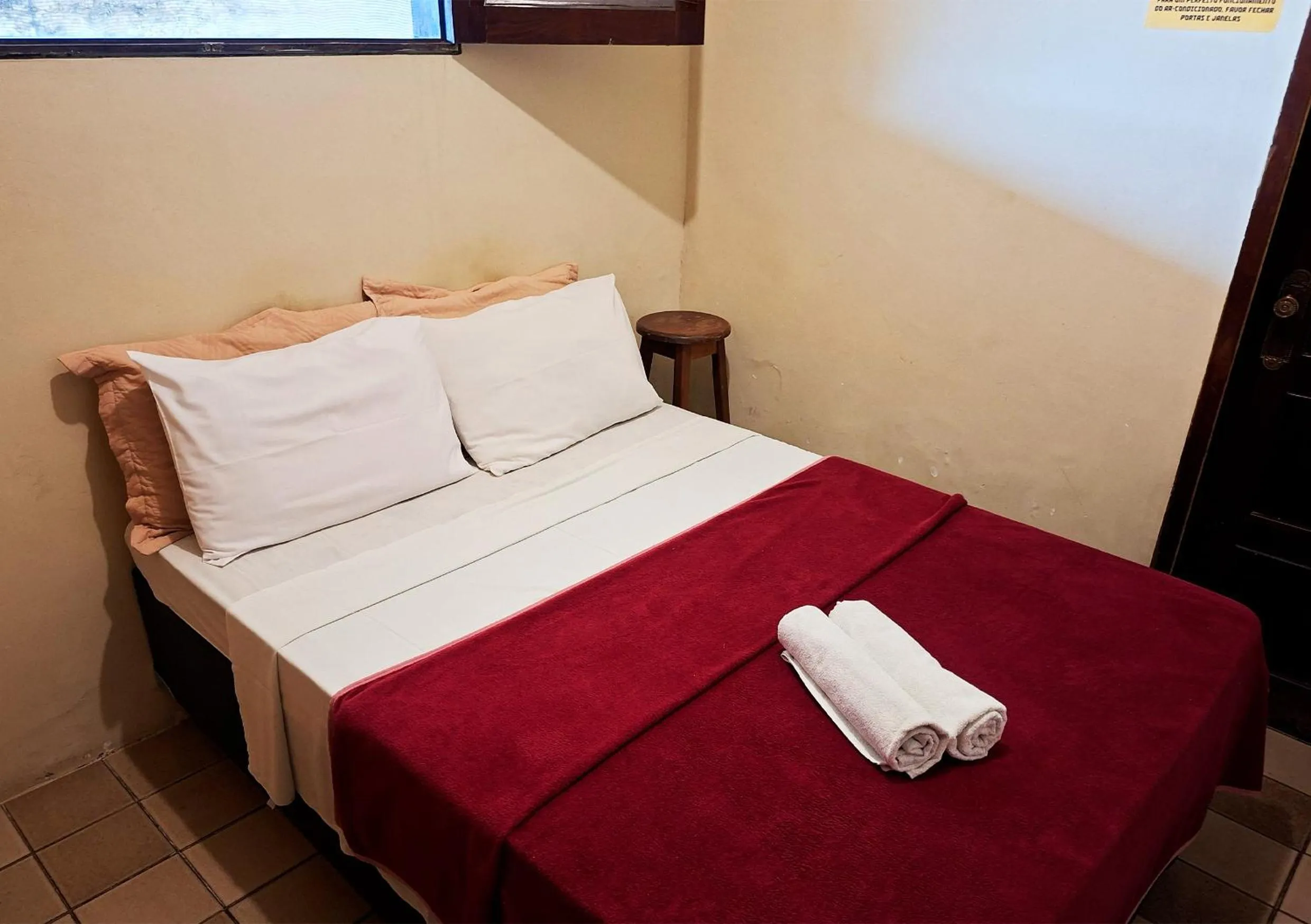 Bed in Pousada Casa Grande