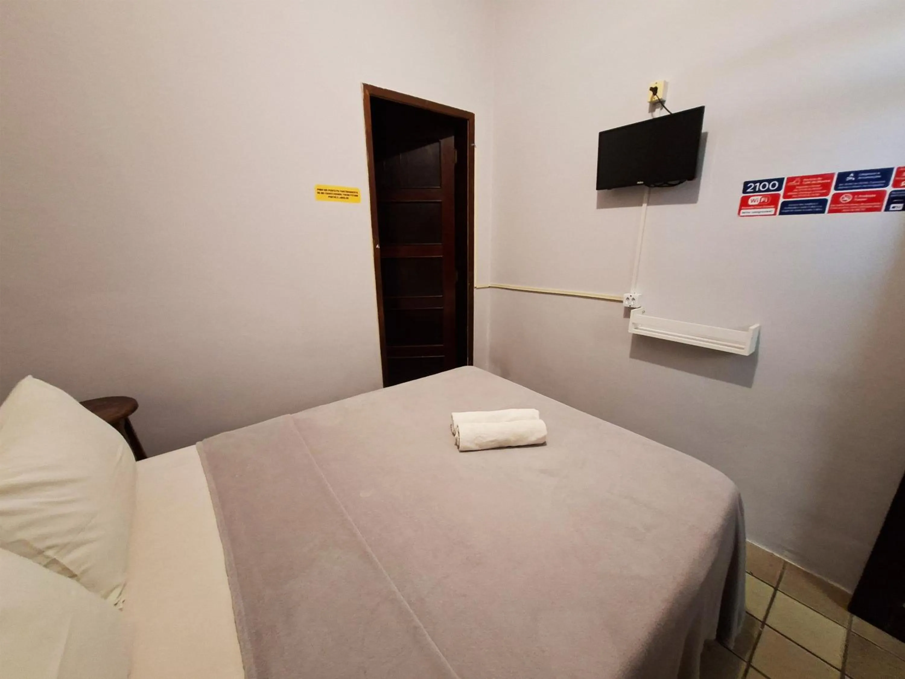 Bed in Pousada Casa Grande