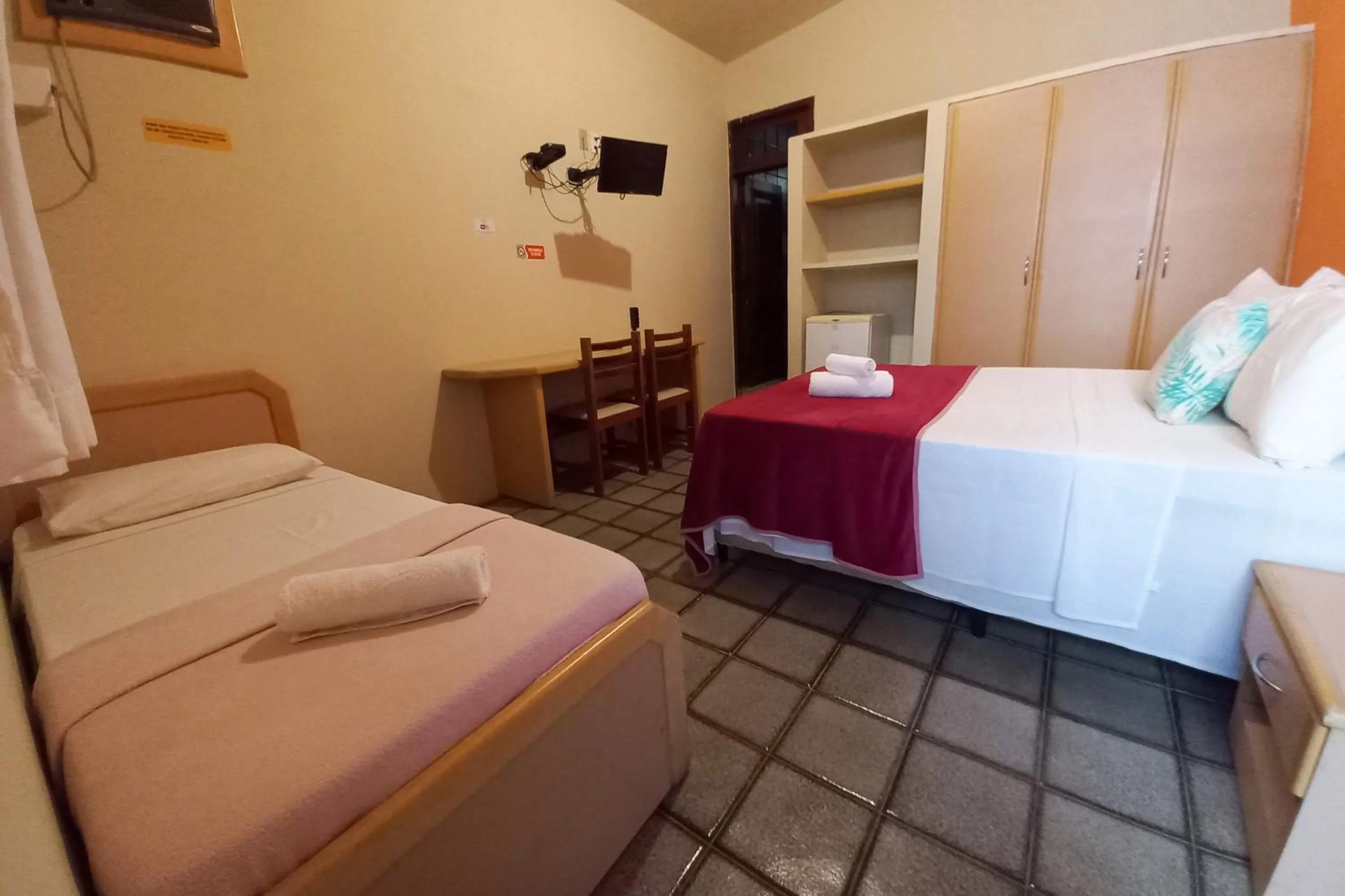 TV and multimedia, Bed in Pousada Casa Grande