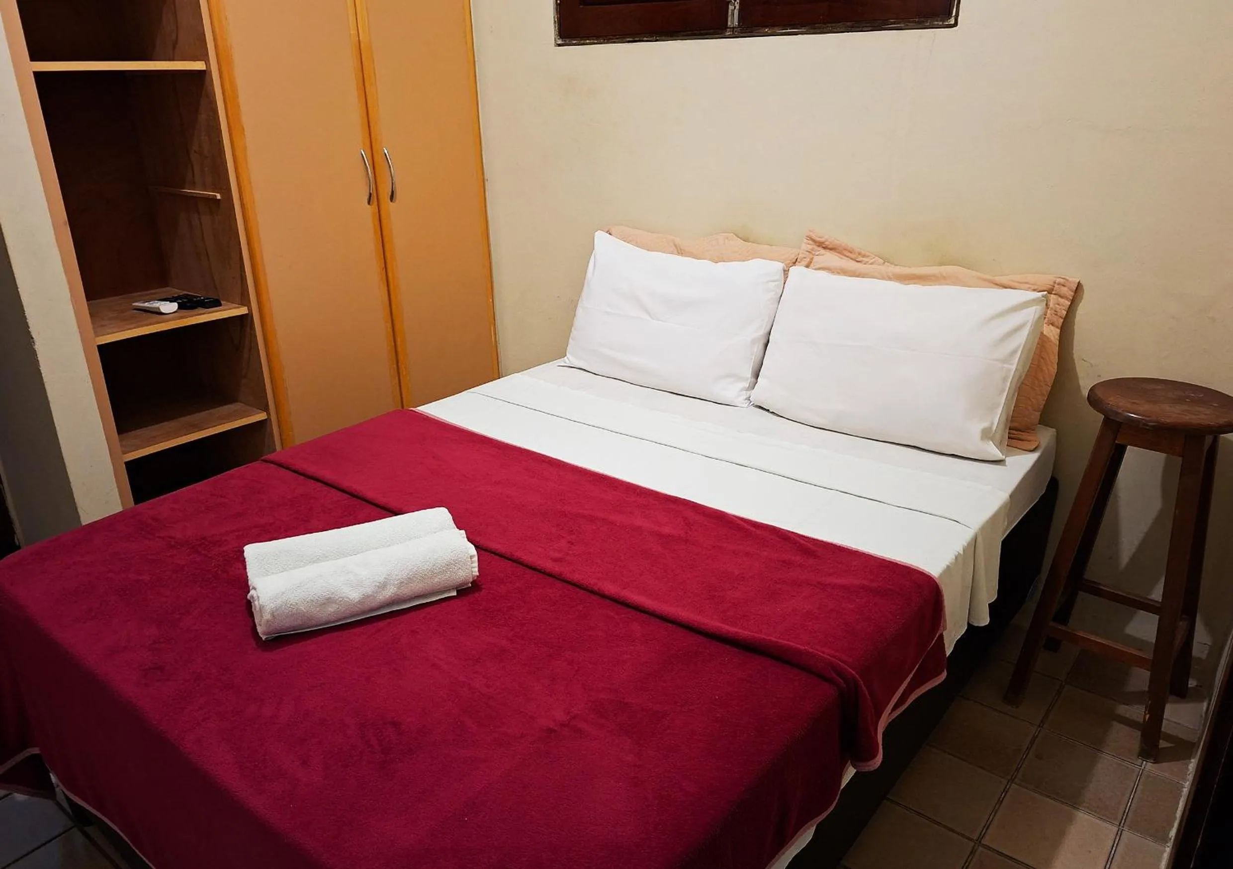 Bed in Pousada Casa Grande