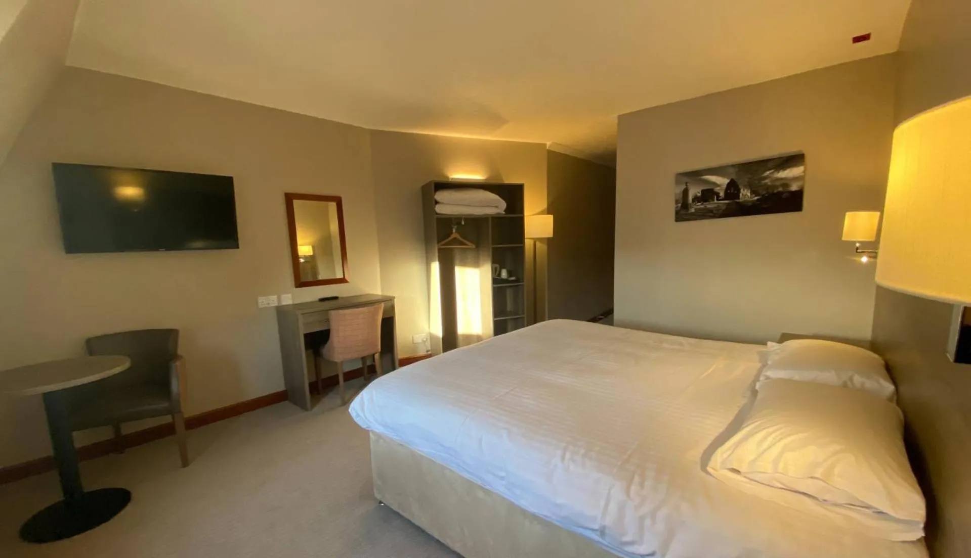 Bed in The Priory Hotel