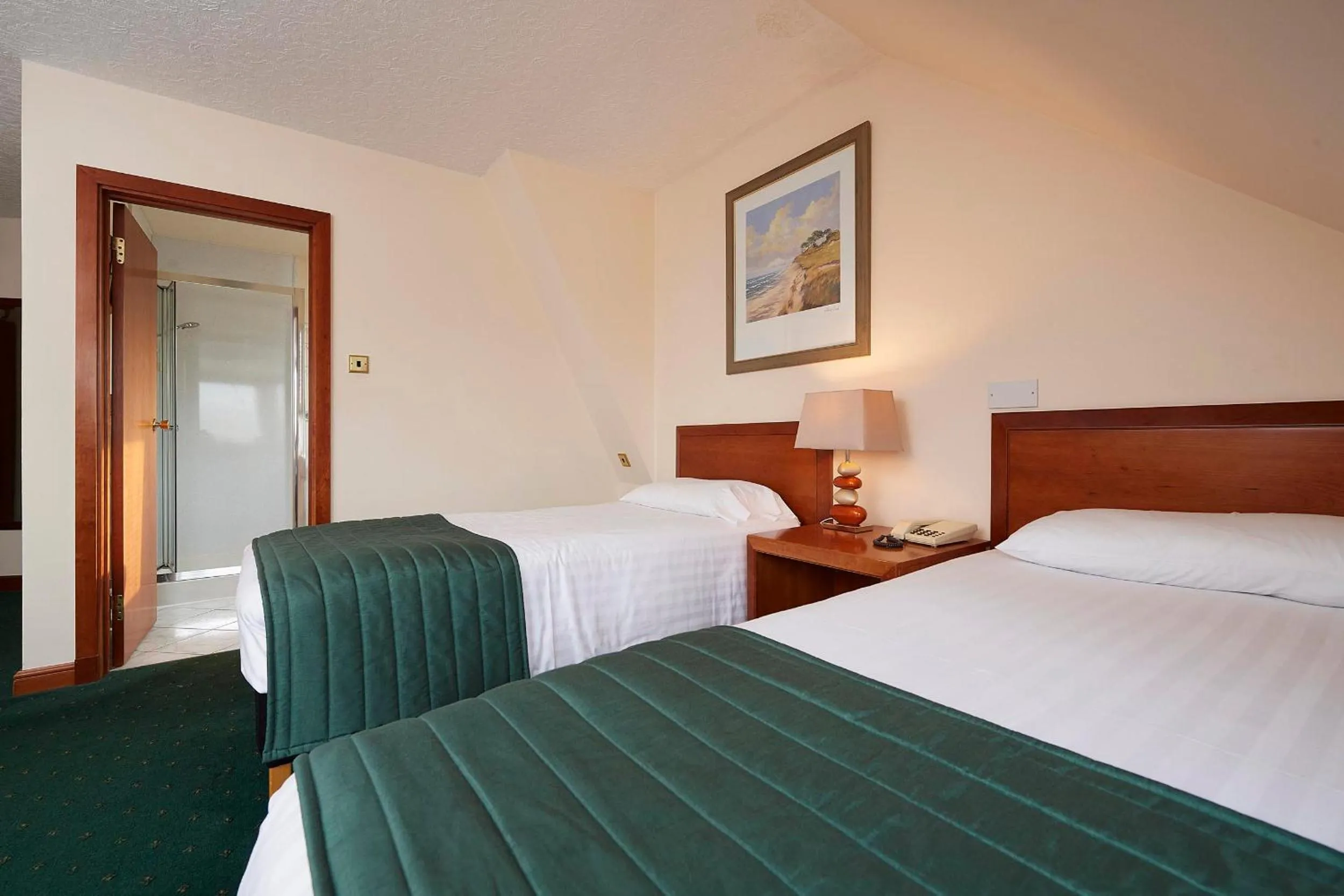 Bed in The Priory Hotel