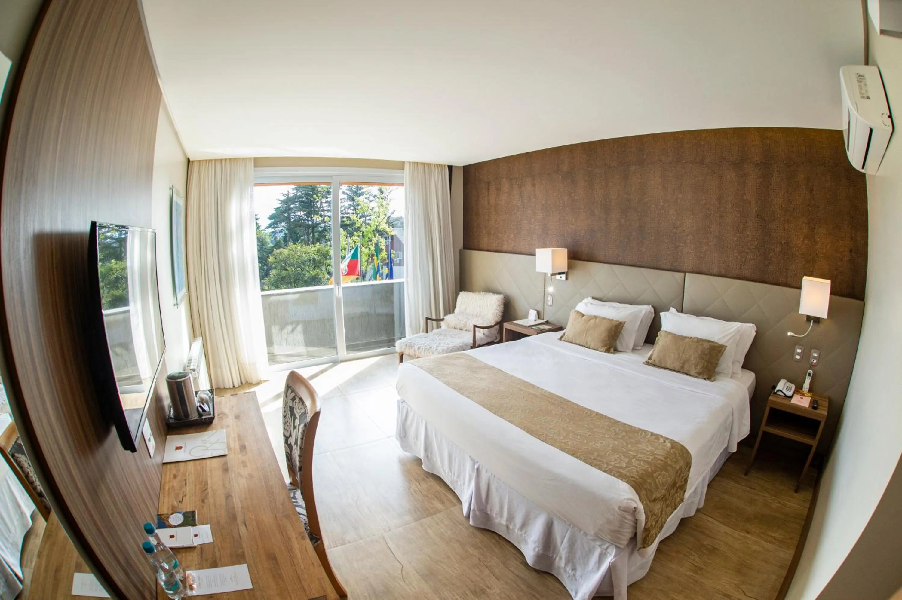 Bedroom, Bed in Hotel Refugio da Montanha