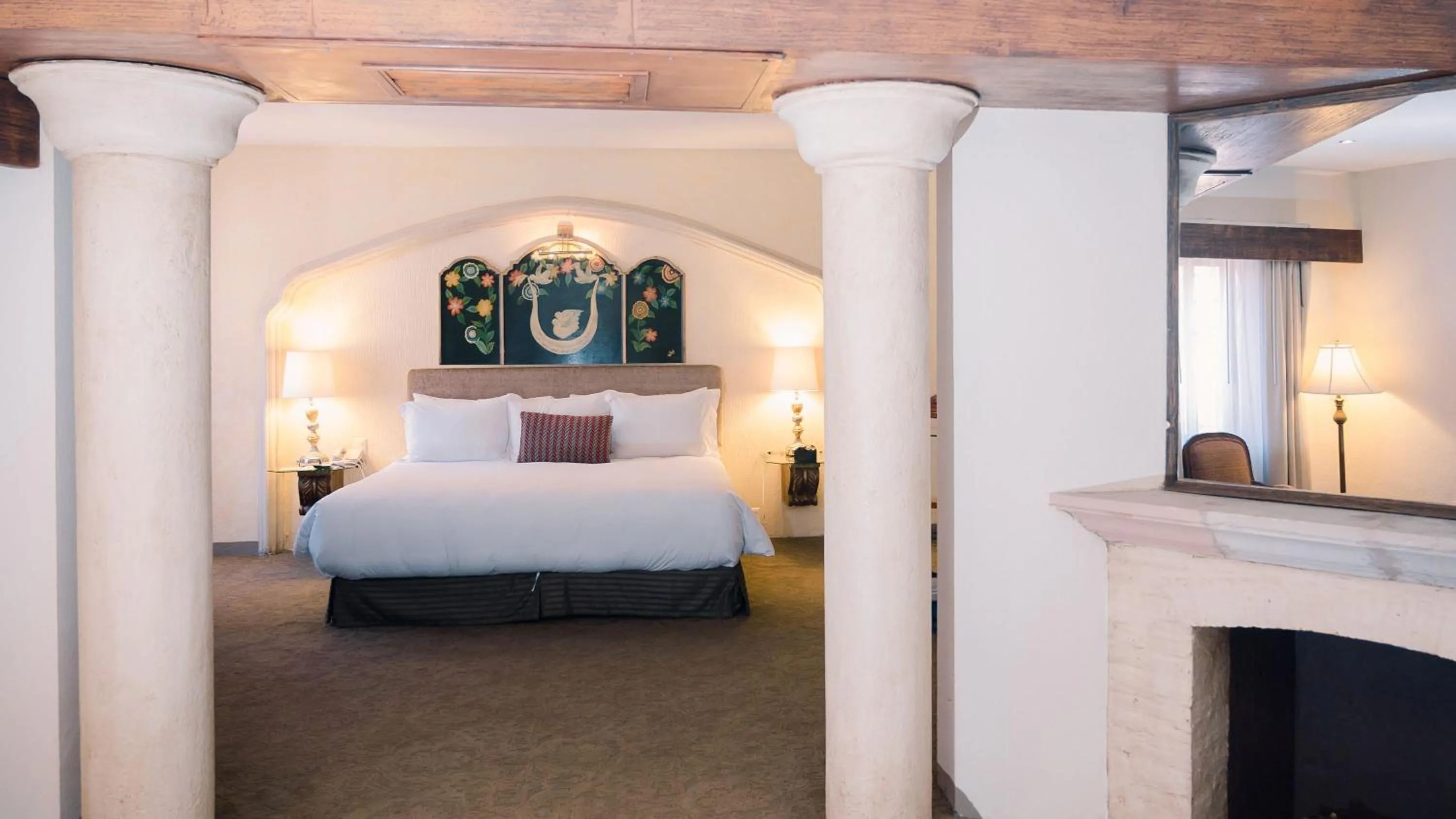 Bedroom, Bed in Quinta Real Zacatecas