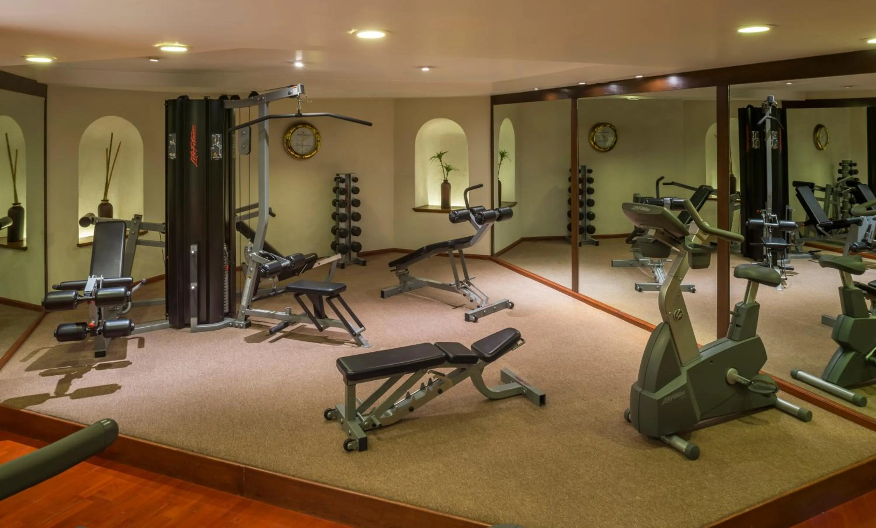 Fitness centre/facilities in Quinta Real Zacatecas