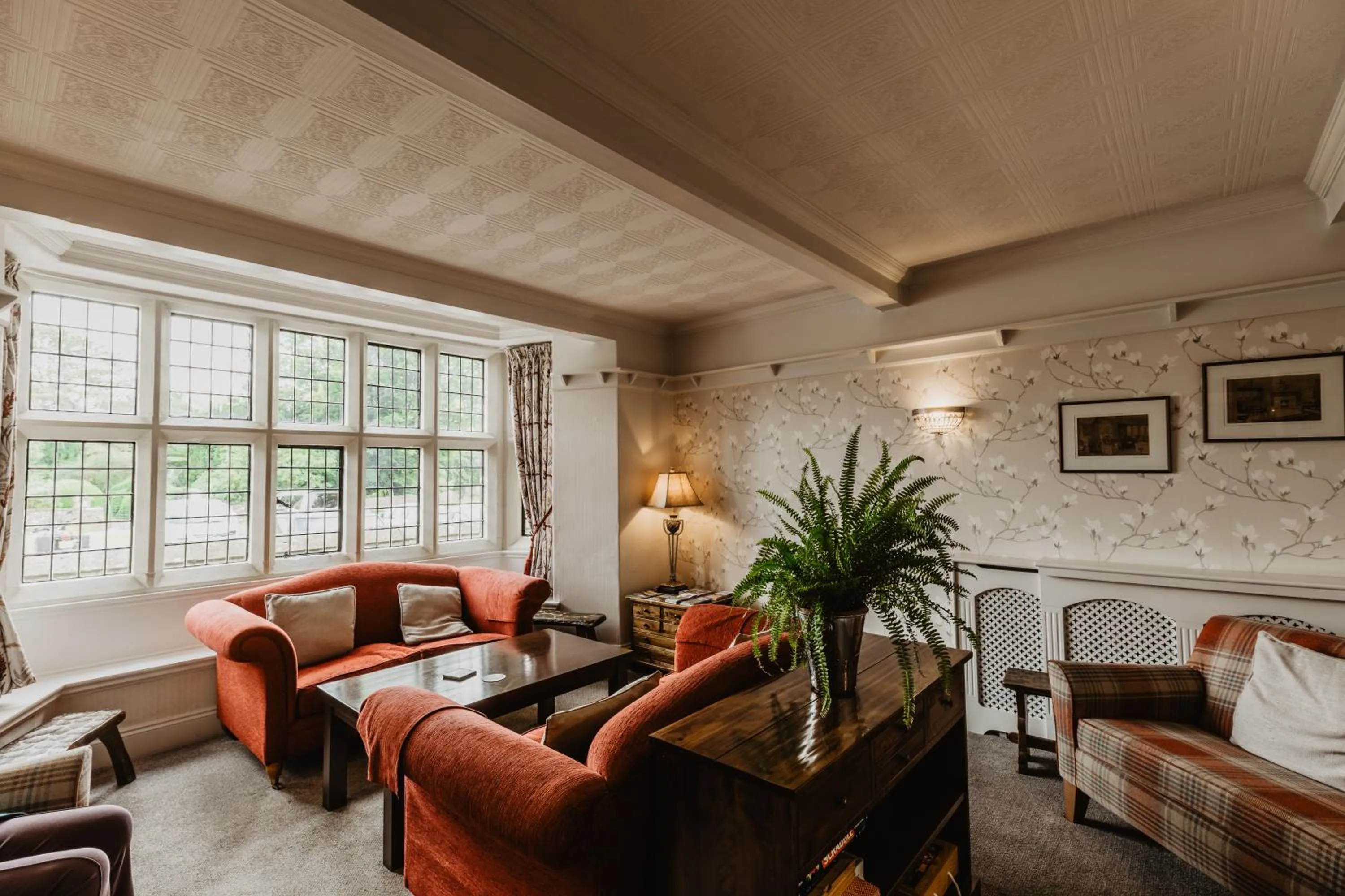 Seating area in Mallyan Spout Hotel