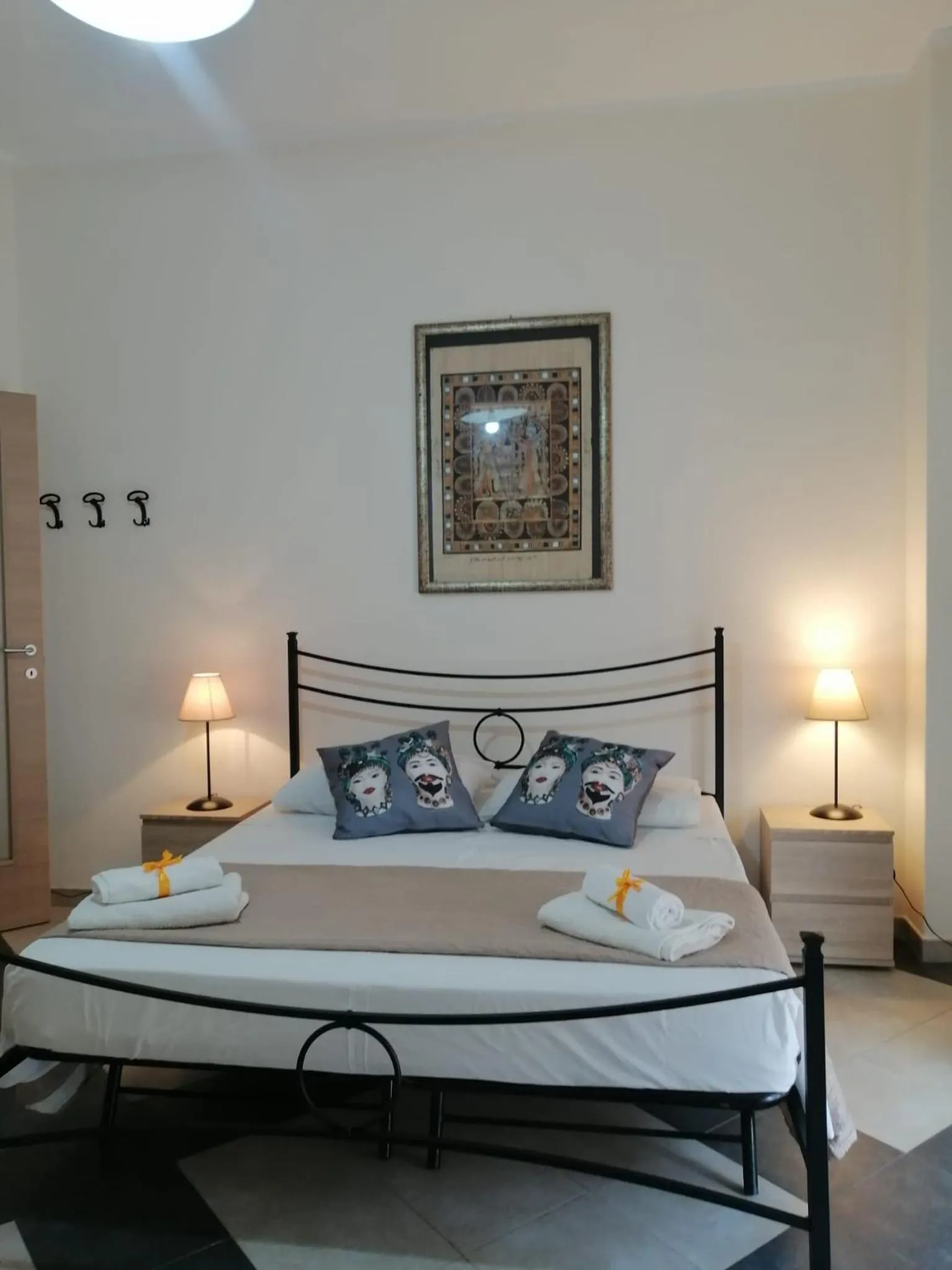 Bed in b & b Jasmine