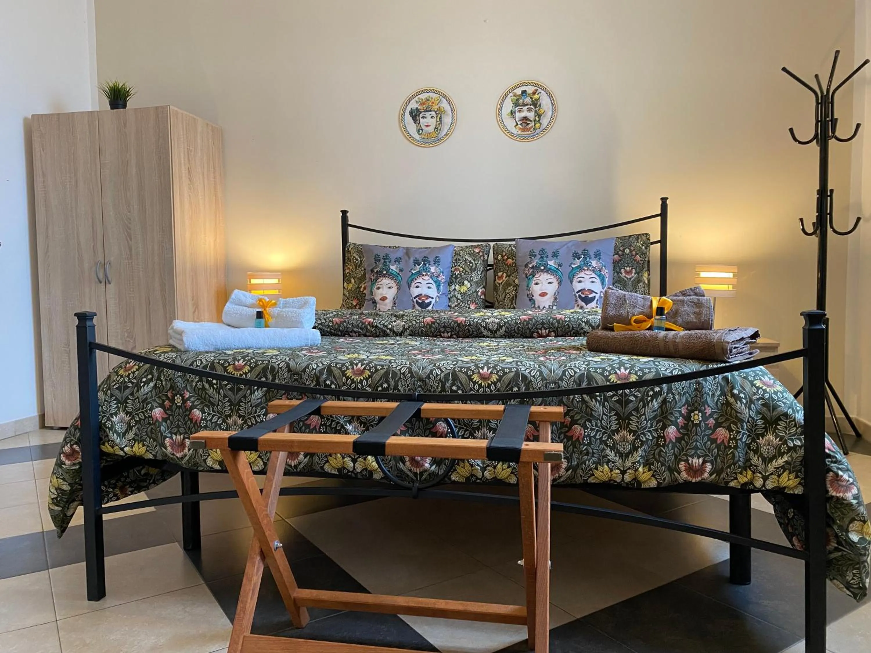 Bed in b & b Jasmine