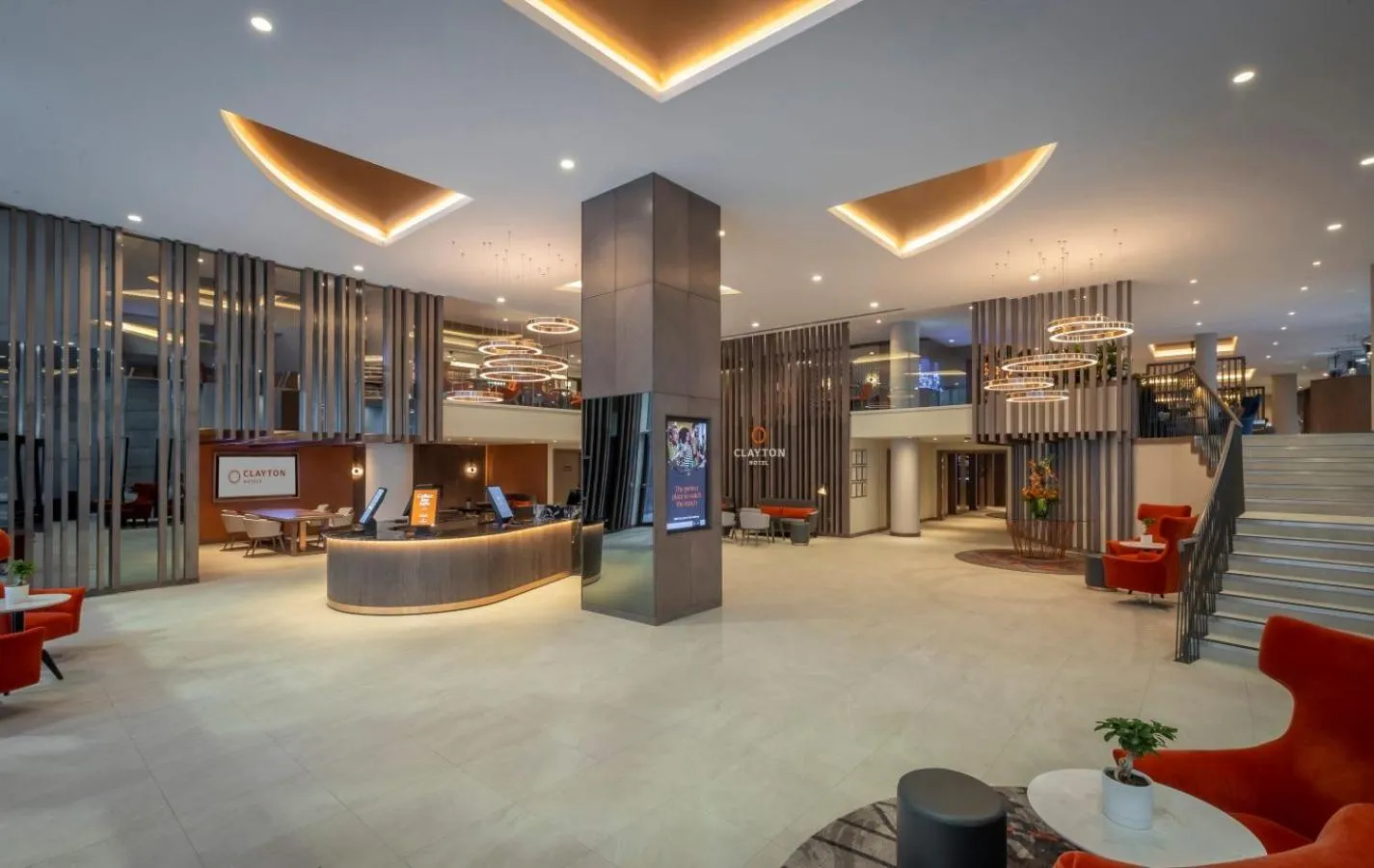 Lobby or reception in Clayton Hotel Cardiff Lane