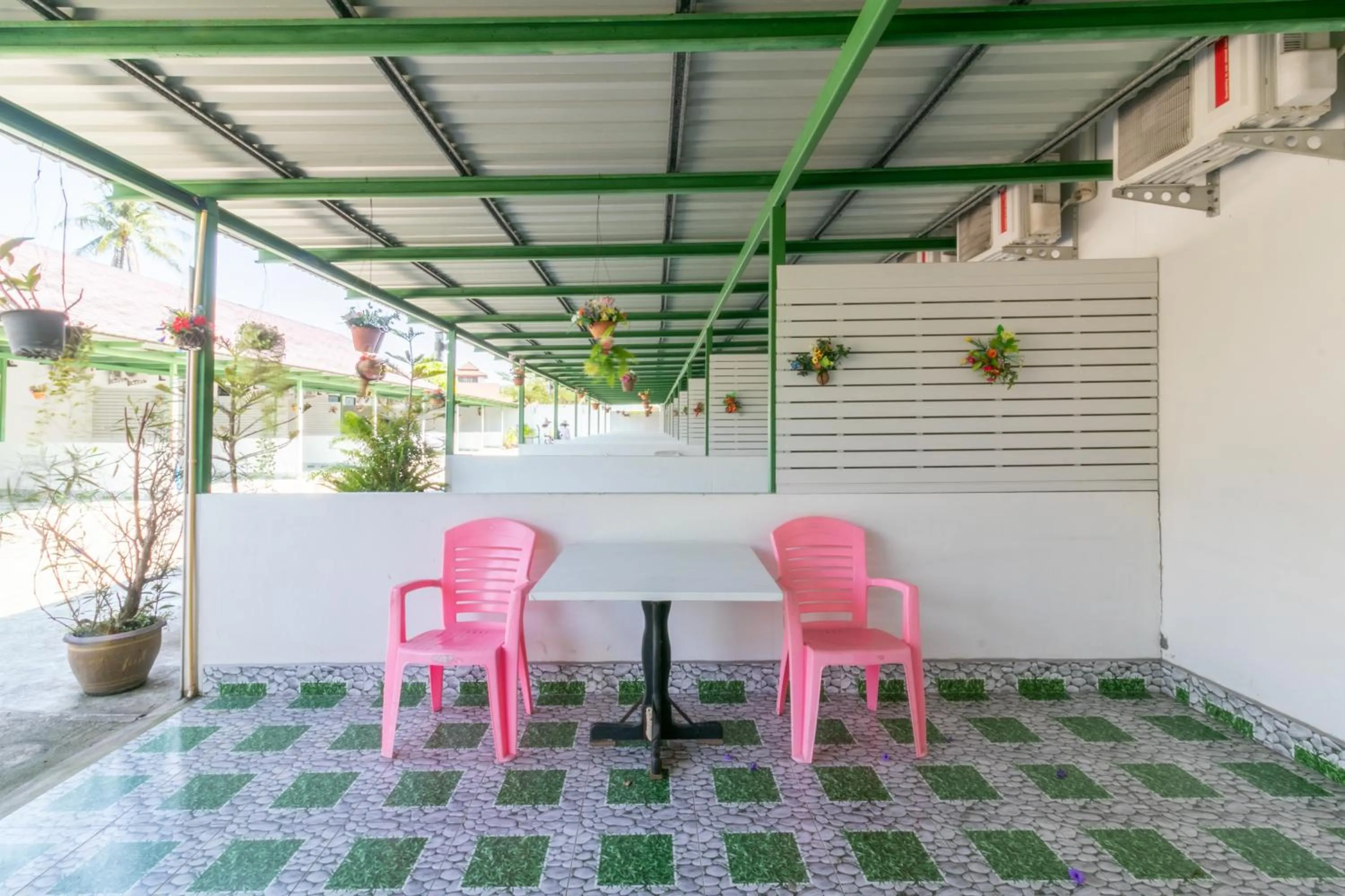 Patio in Chaiyo Resort