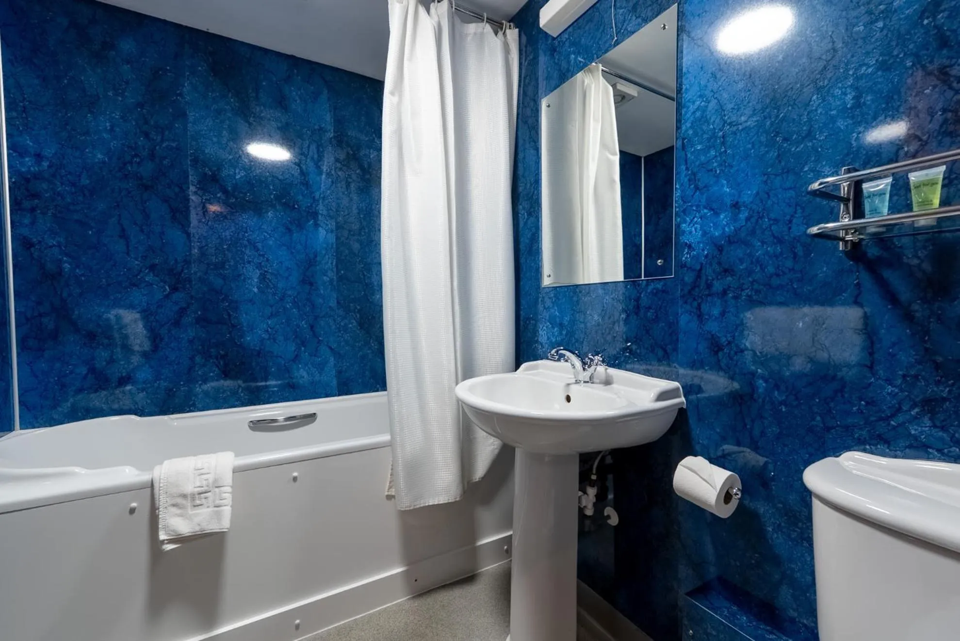 Shower in The Dog and Partridge