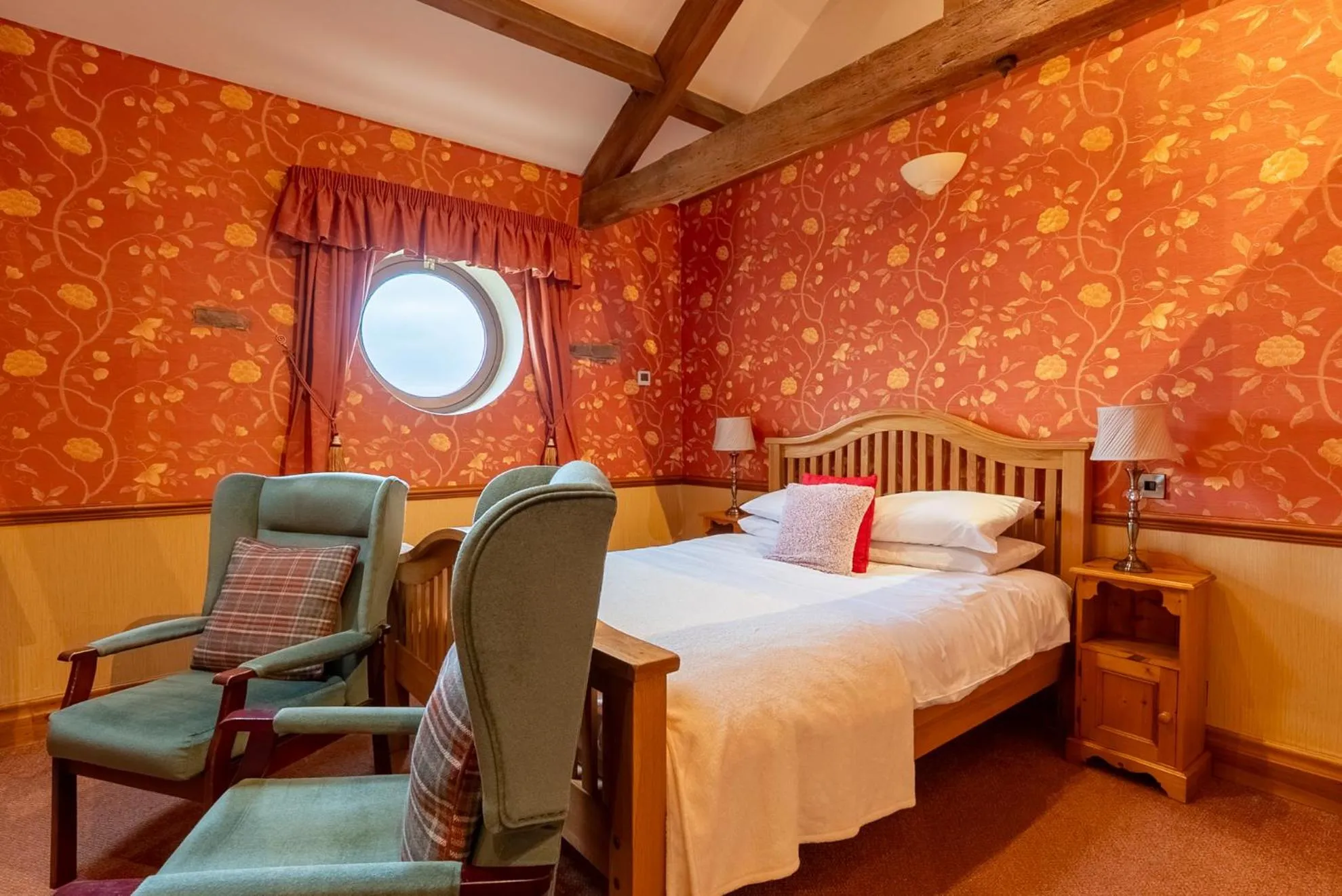 Bed in The Dog and Partridge