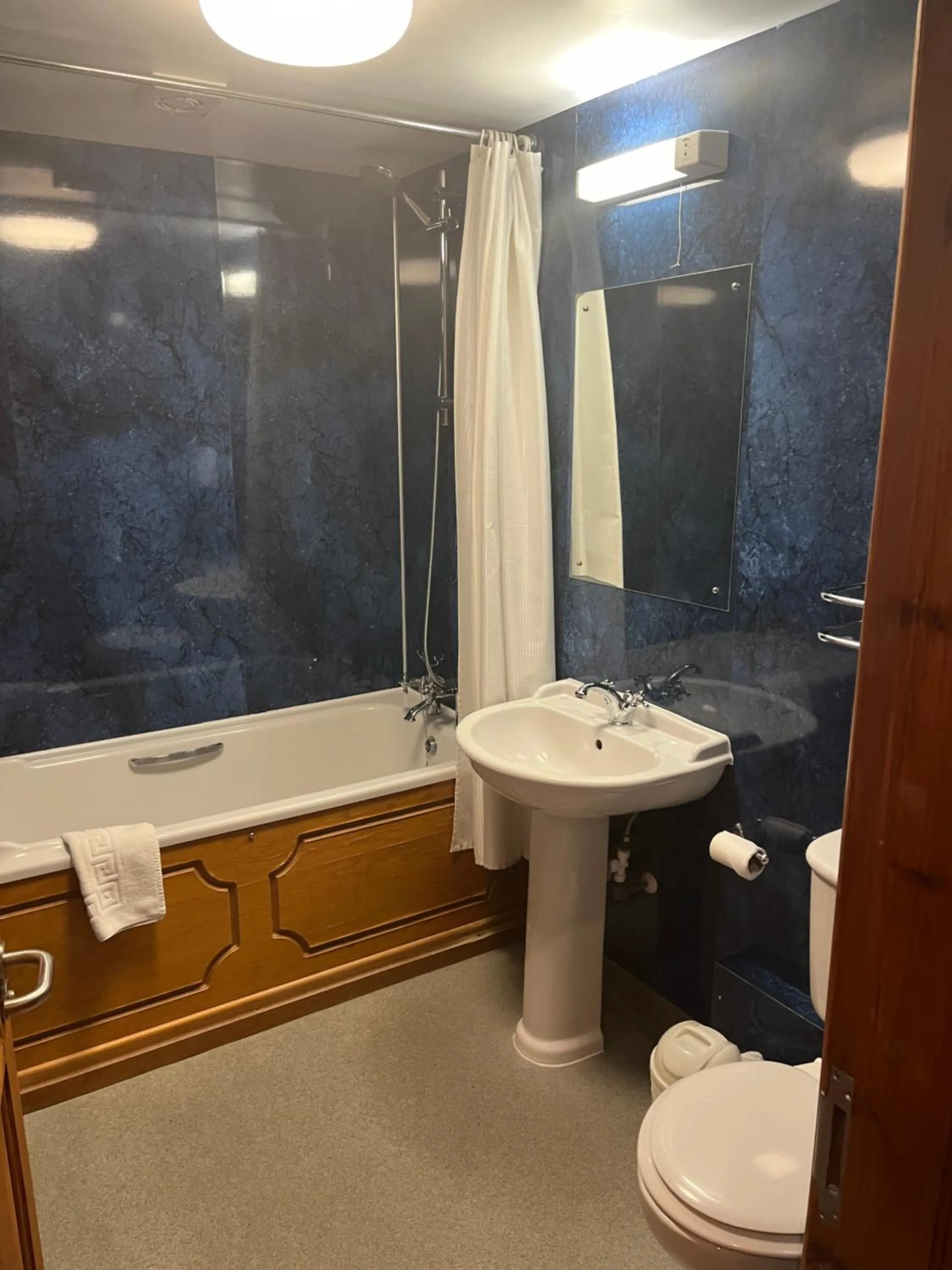 Shower in The Dog and Partridge