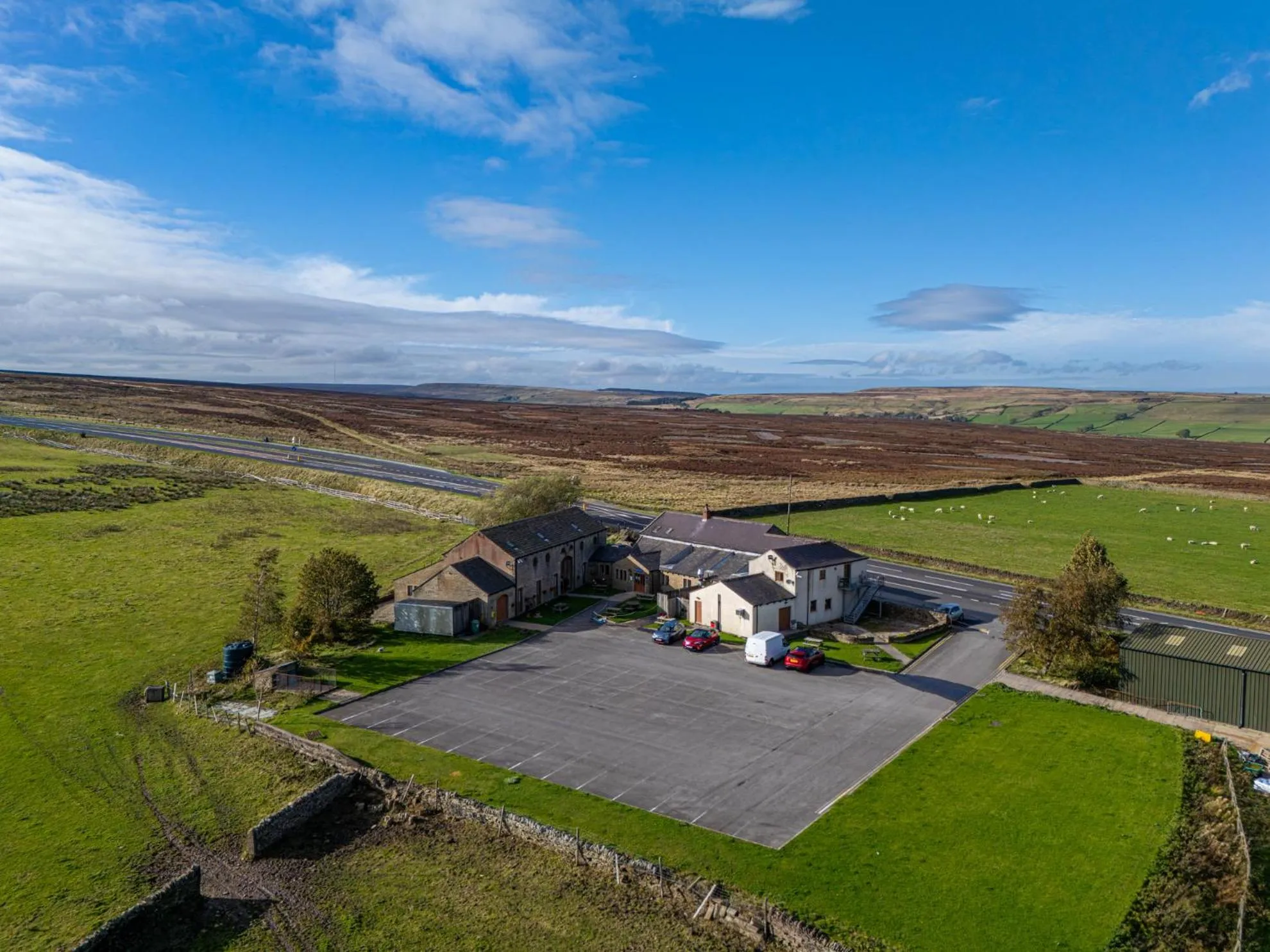 Property building in The Dog and Partridge