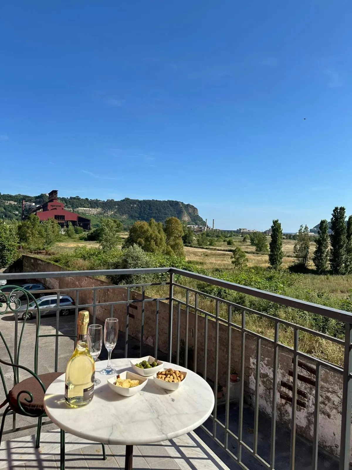 Natural landscape in B&B Paura