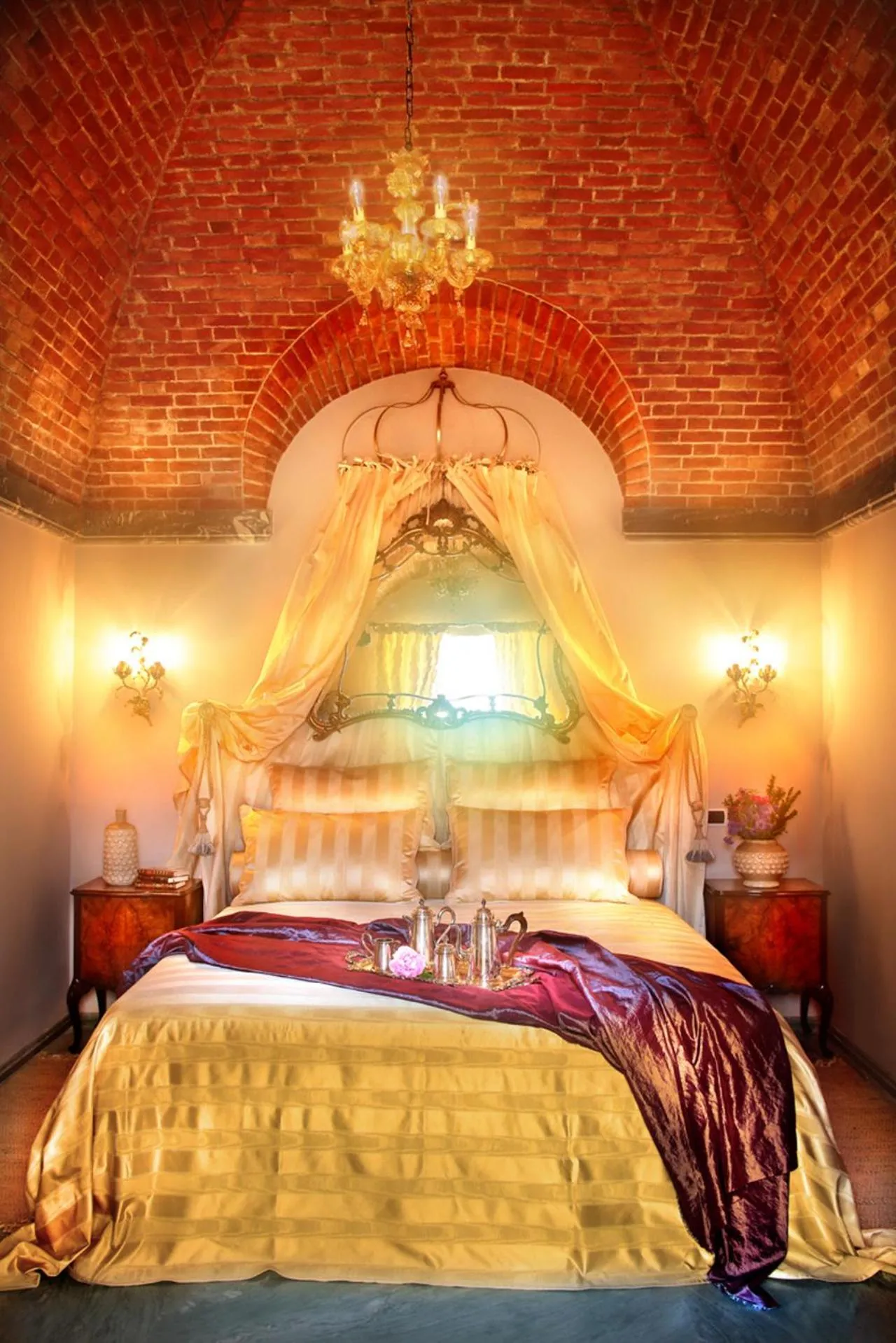Deluxe Double Room with Shower in Villa Ottolenghi Wedekind
