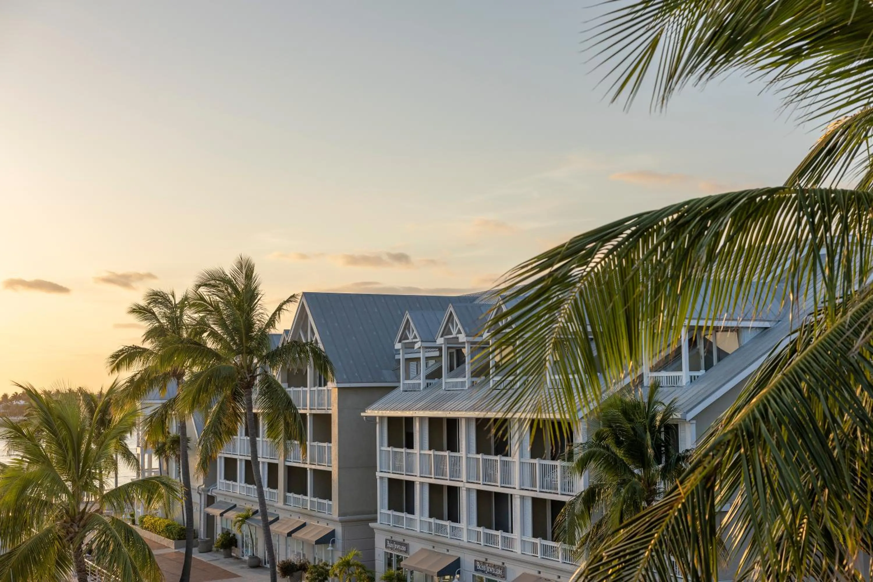 Property building in Opal Key Resort & Marina