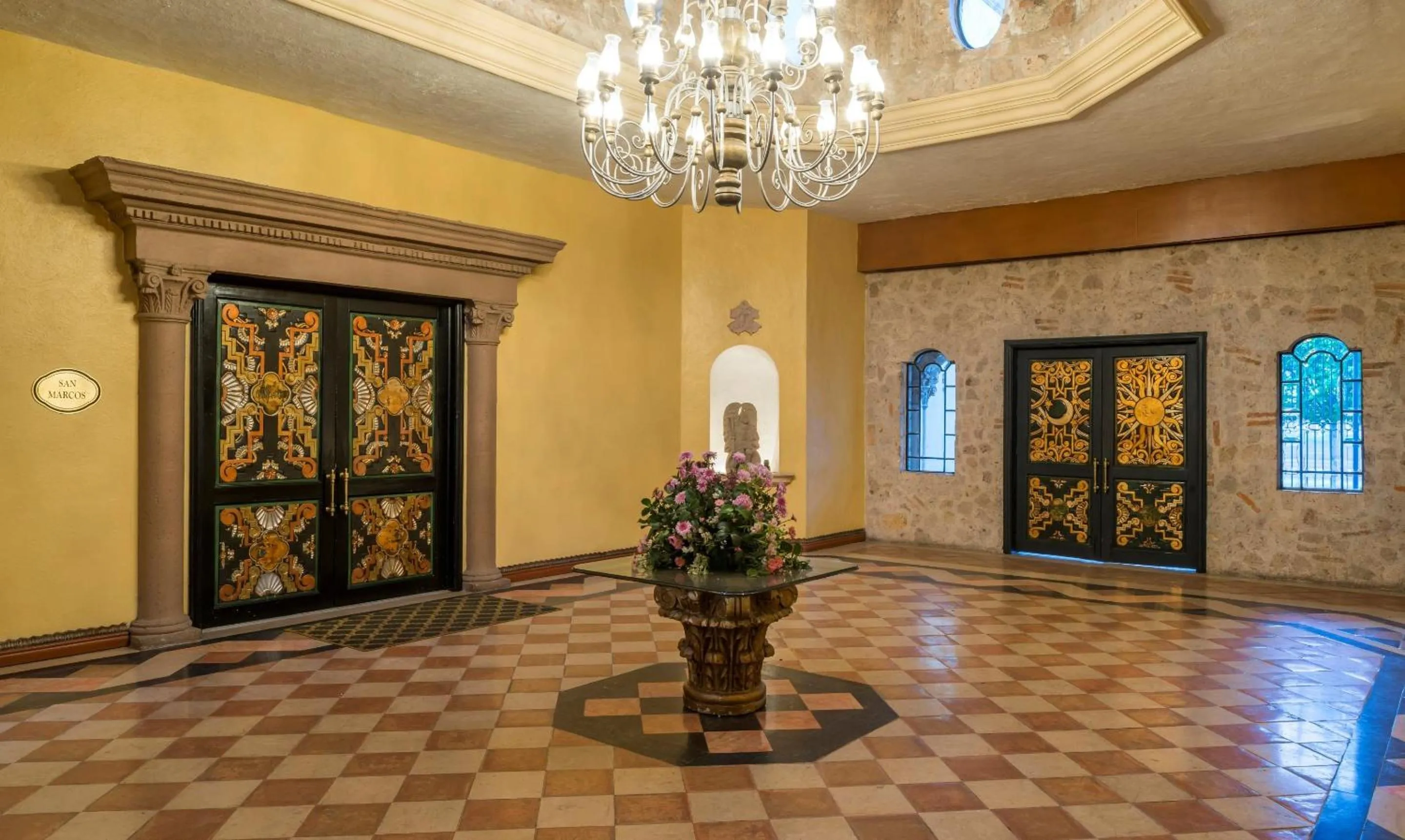 Decorative detail in Quinta Real Aguascalientes