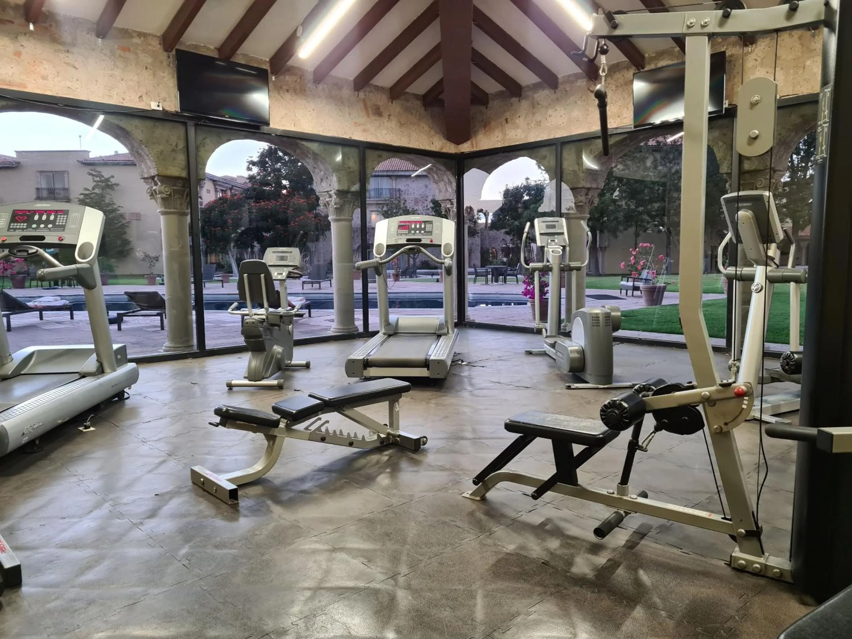 Fitness centre/facilities in Quinta Real Aguascalientes
